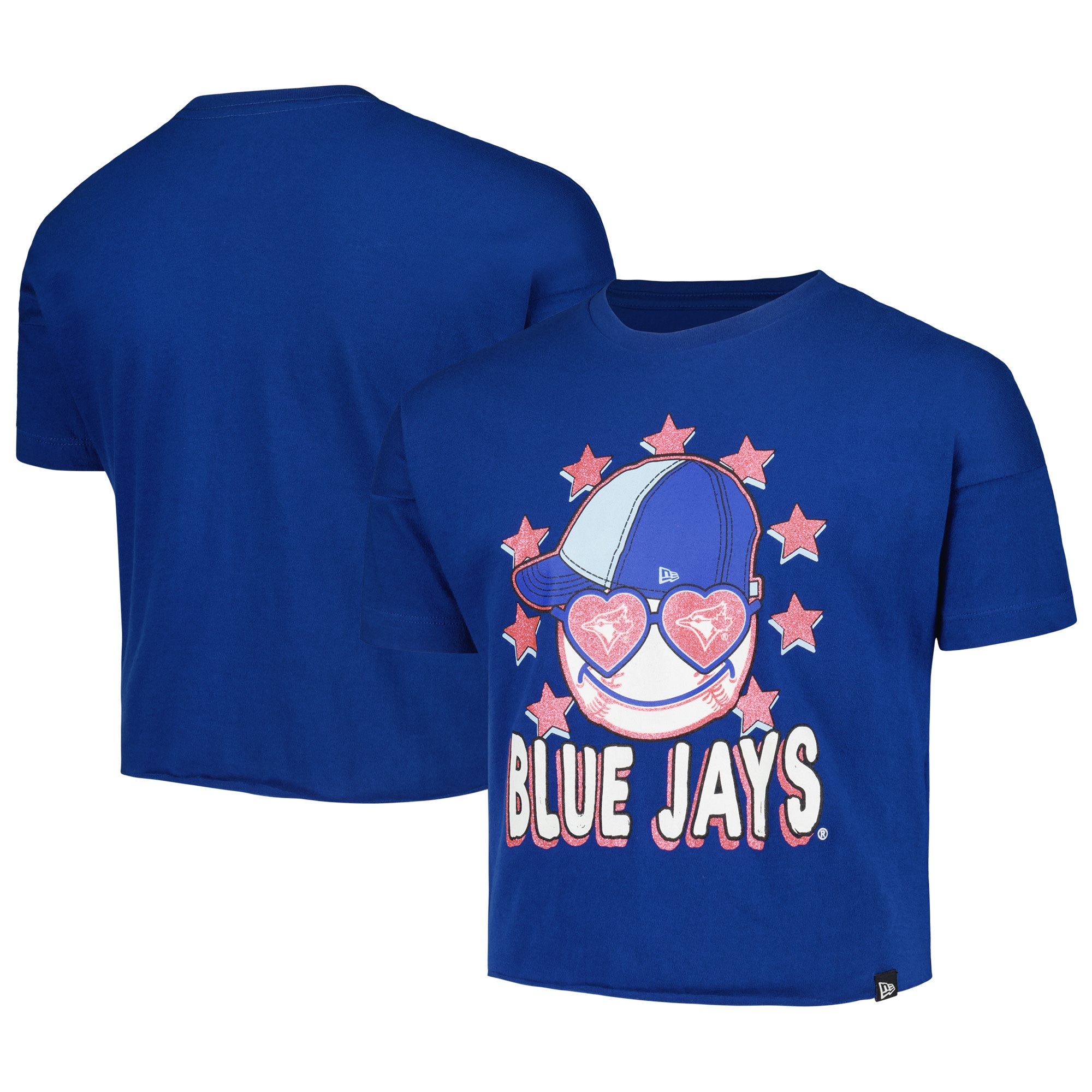 Girls Youth Toronto Blue Jays New Era Royal Team Half Sleeve T-Shirt