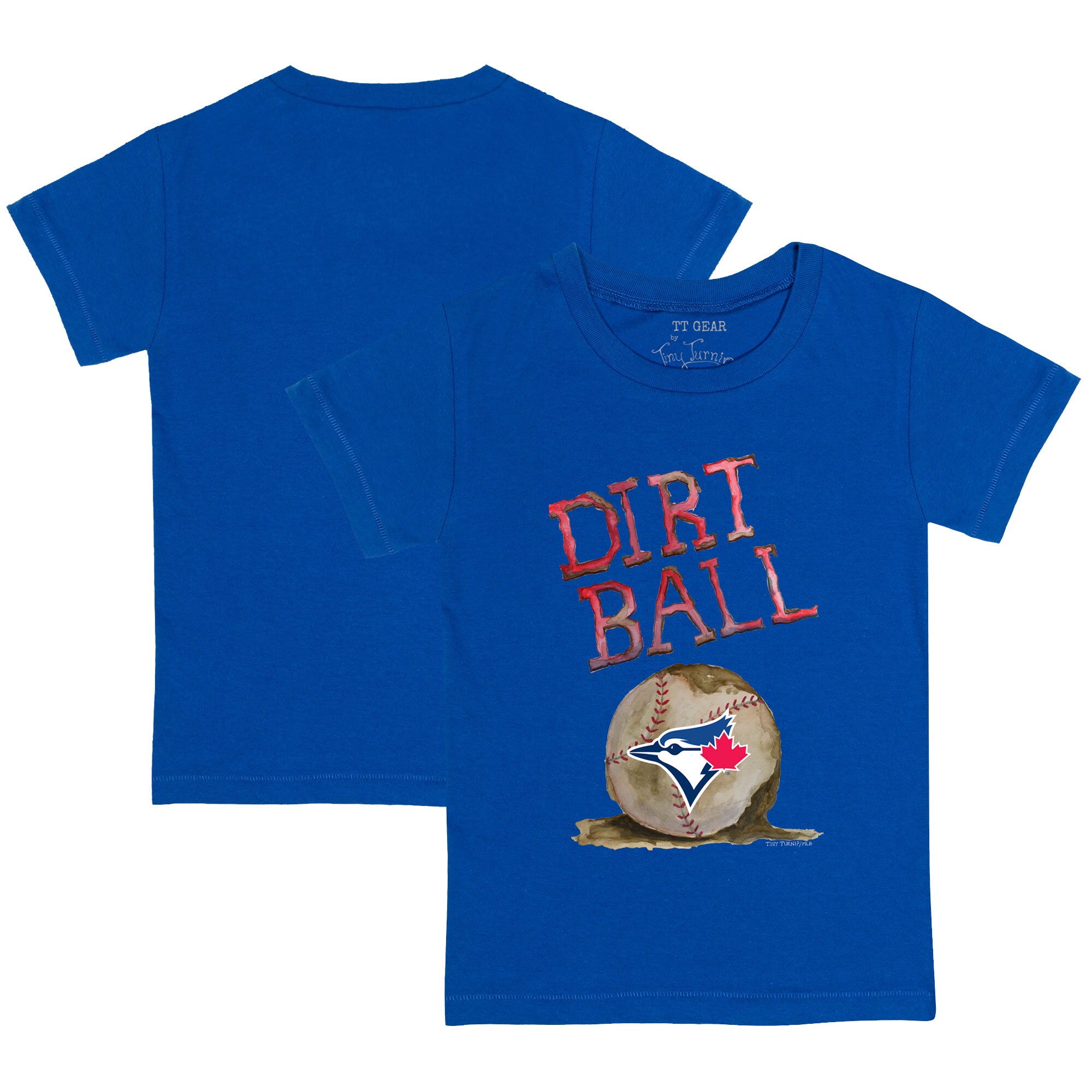 Infant Toronto Blue Jays Tiny Turnip Royal Dirt Ball T-Shirt