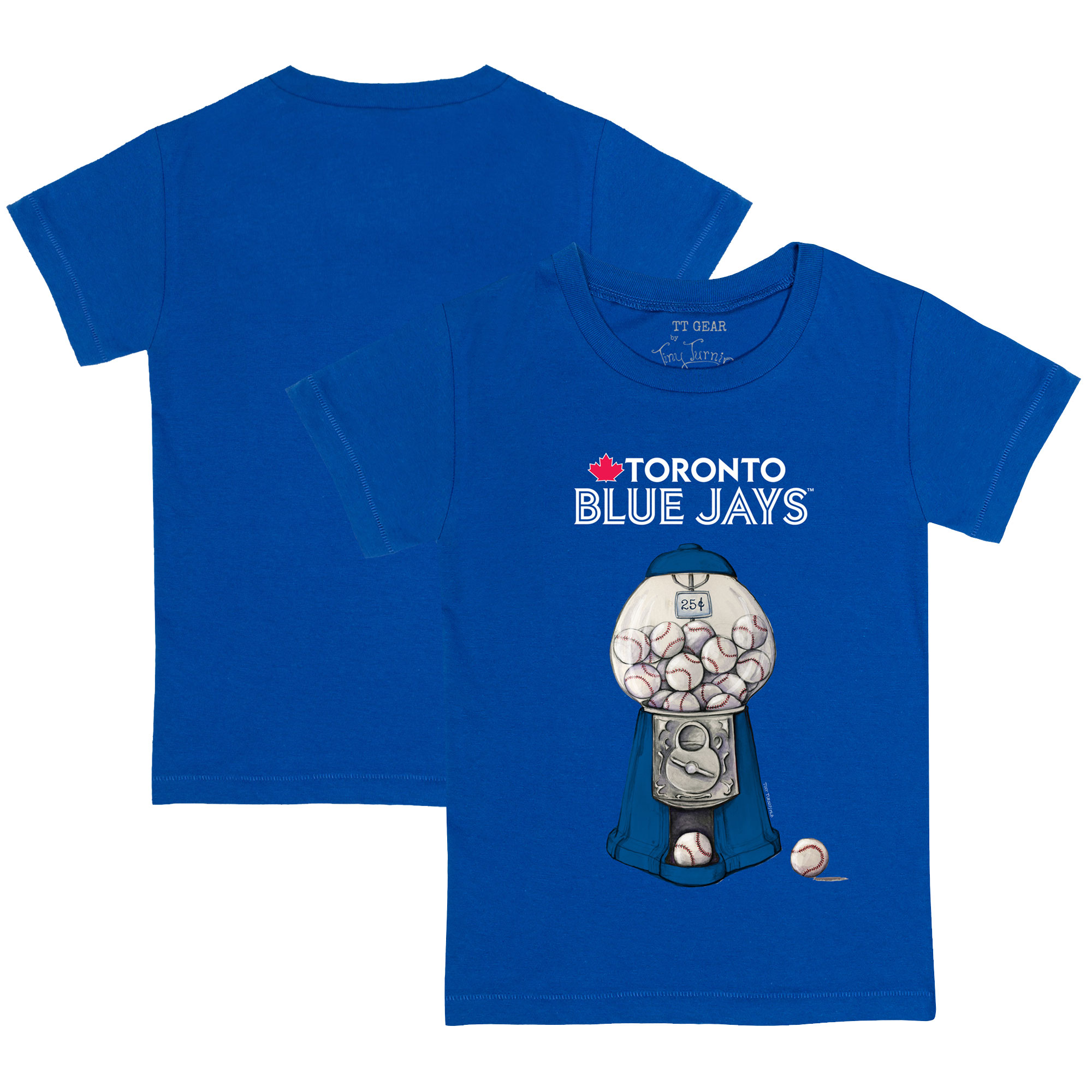 Infant Toronto Blue Jays Tiny Turnip Royal Gumball Machine T-Shirt