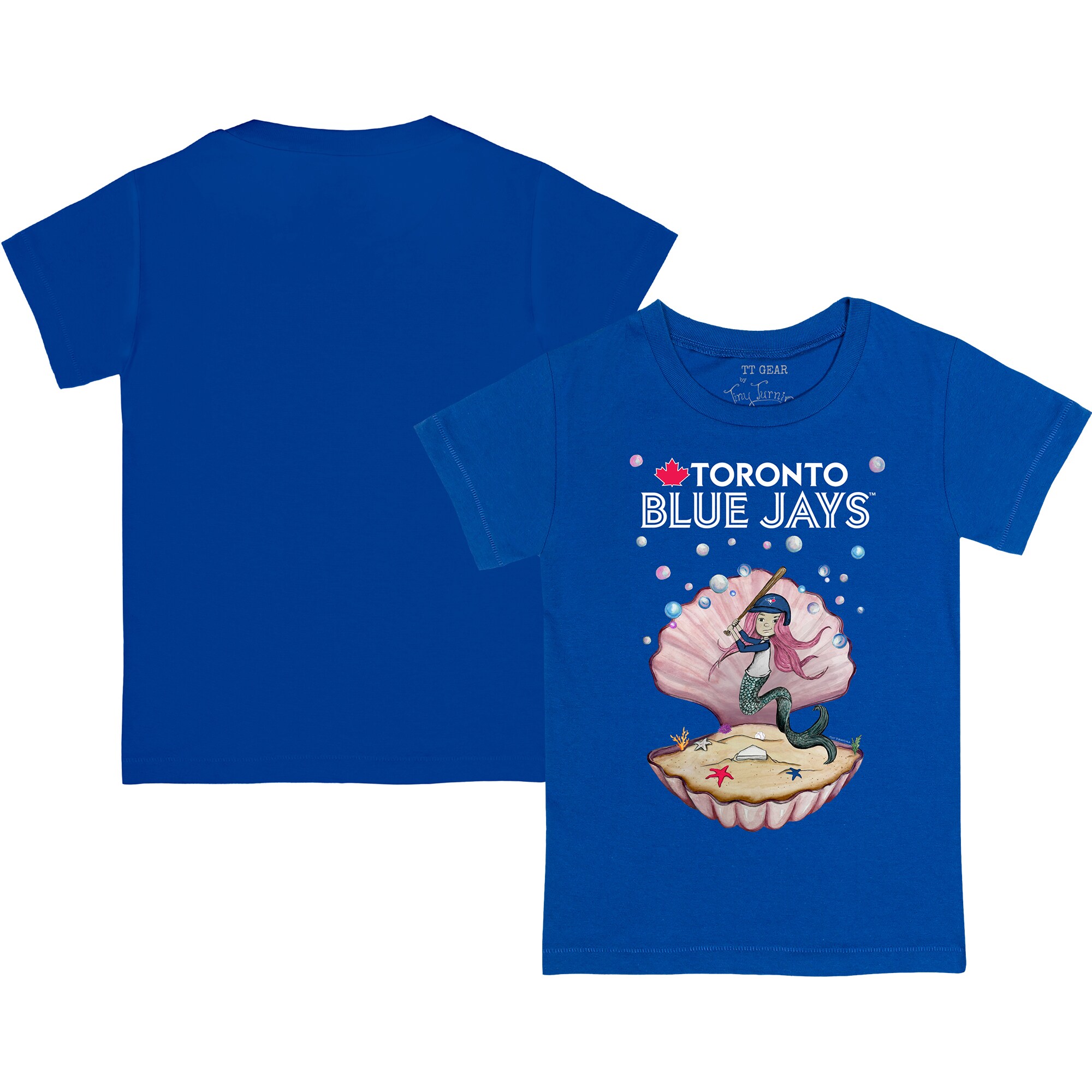Infant Toronto Blue Jays Tiny Turnip Royal Mermaid T-Shirt