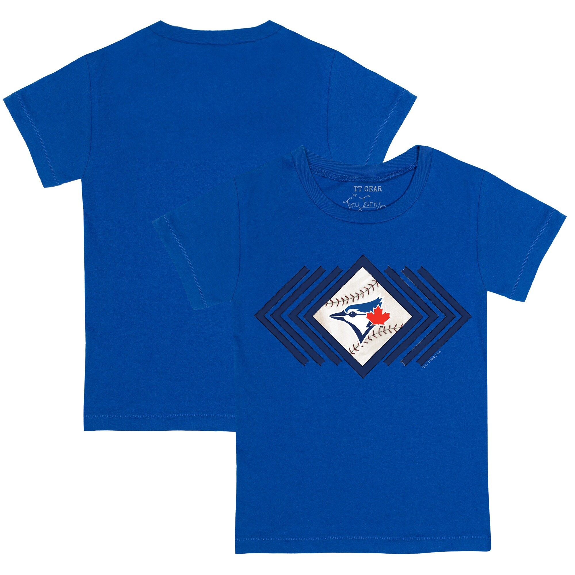 Infant Toronto Blue Jays Tiny Turnip Royal Prism Arrows T-Shirt