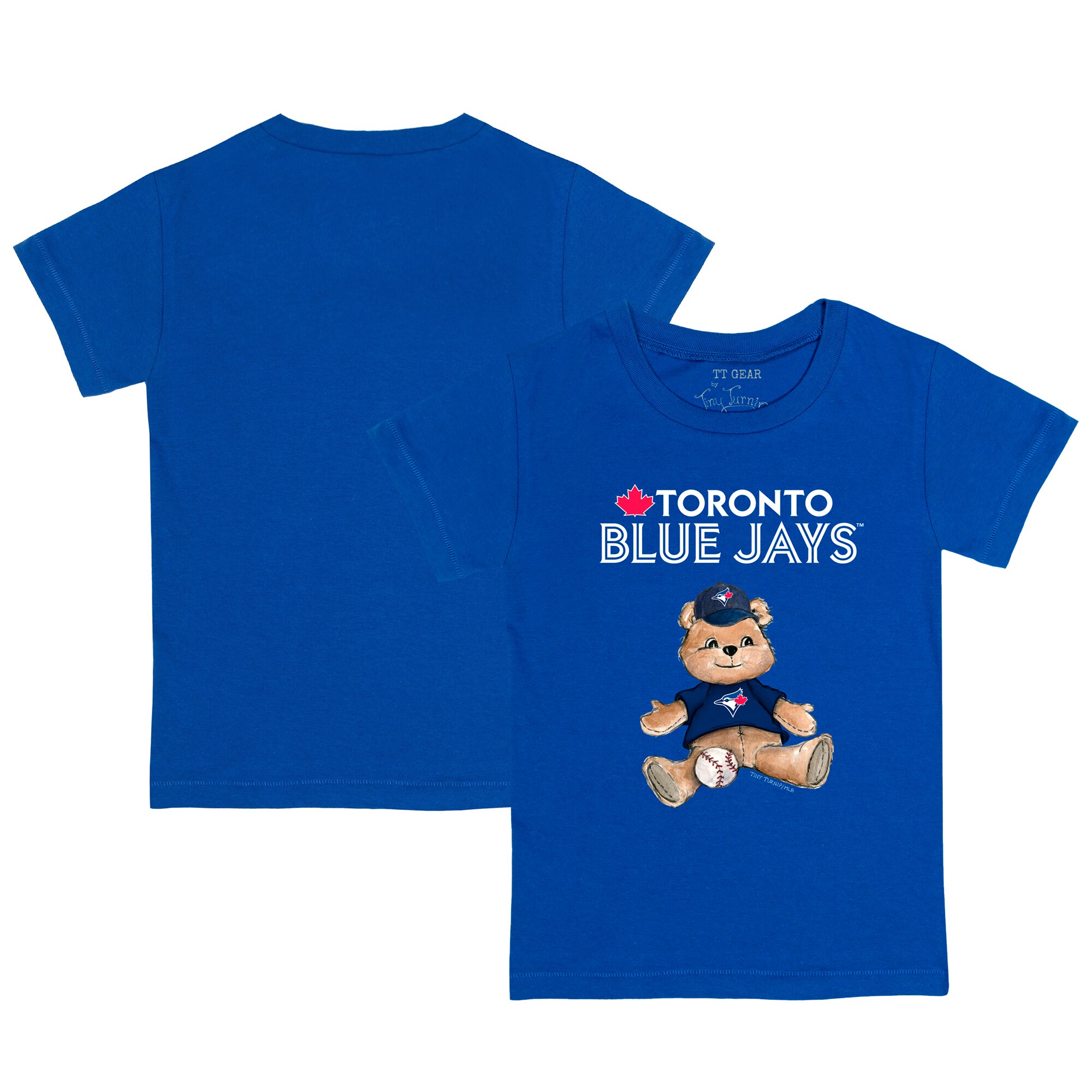 Infant Toronto Blue Jays Tiny Turnip Royal Teddy Boy T-Shirt