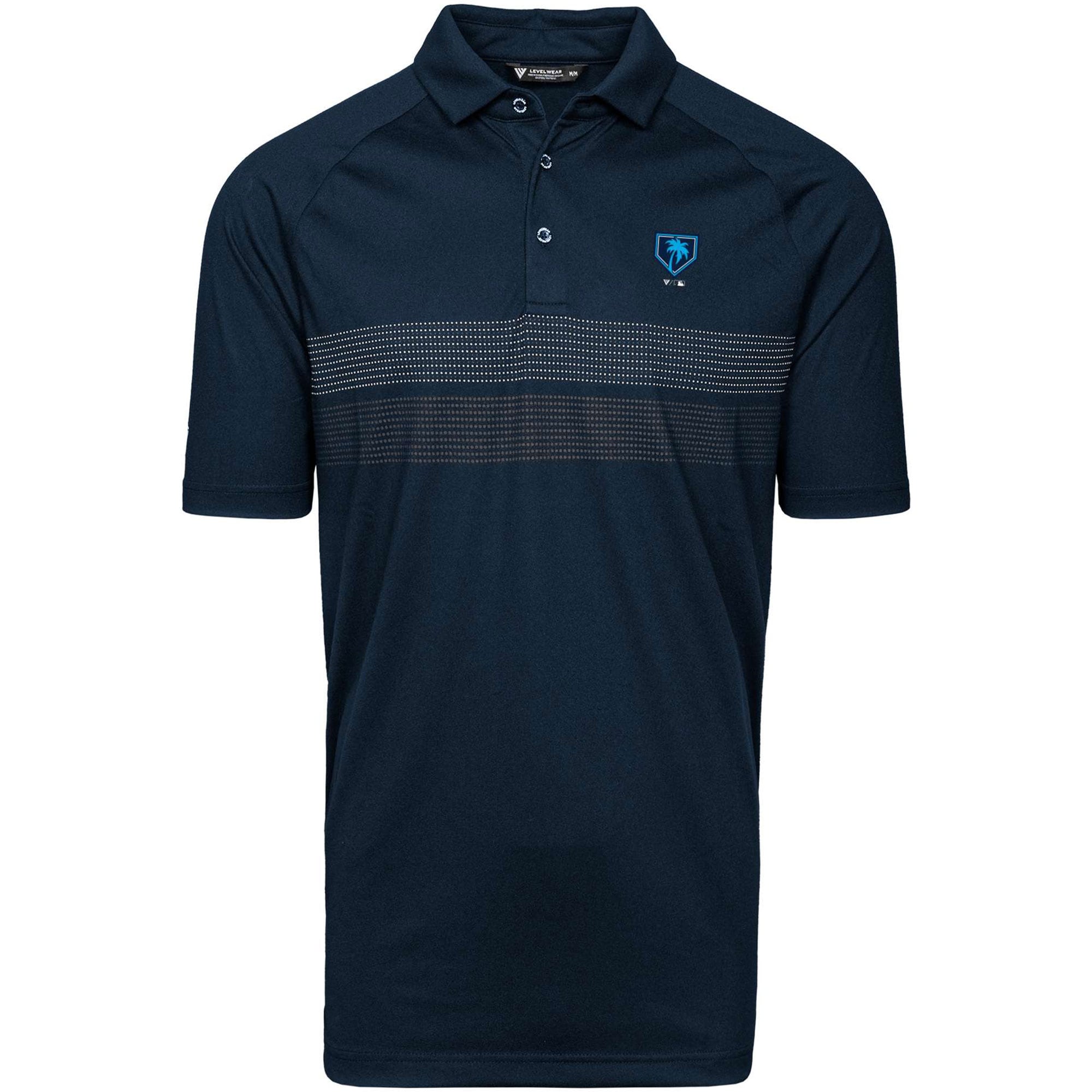 Men's Grapefruit League Levelwear Navy 2024 Spring Training Raglan Mason Polo
