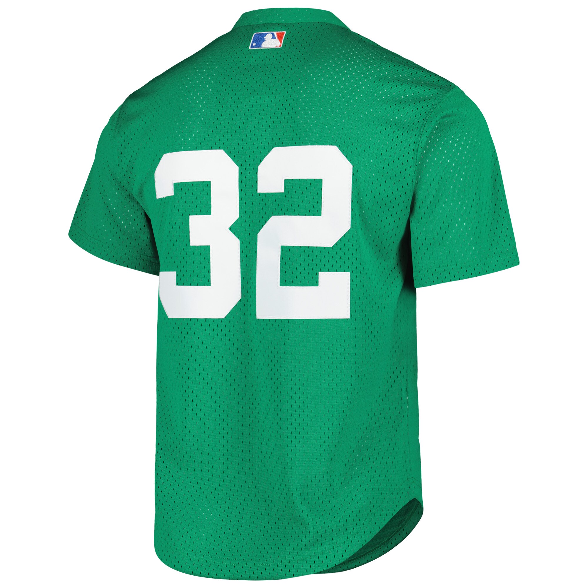 Men's Toronto Blue Jays Mitchell & Ness Green Cooperstown Collection Mesh Batting Practice Jersey - Image 3