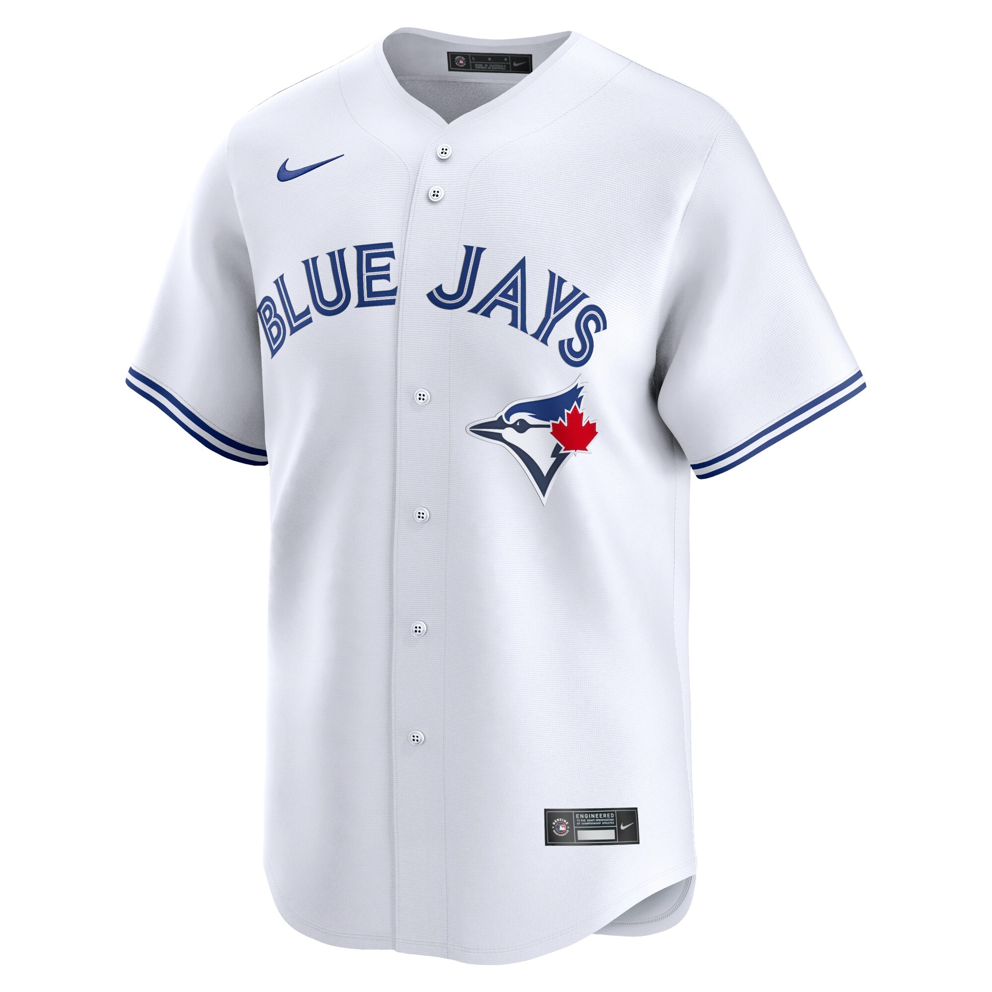 Men's Toronto Blue Jays Bo Bichette Nike White Home Limited Player Jersey - Image 2