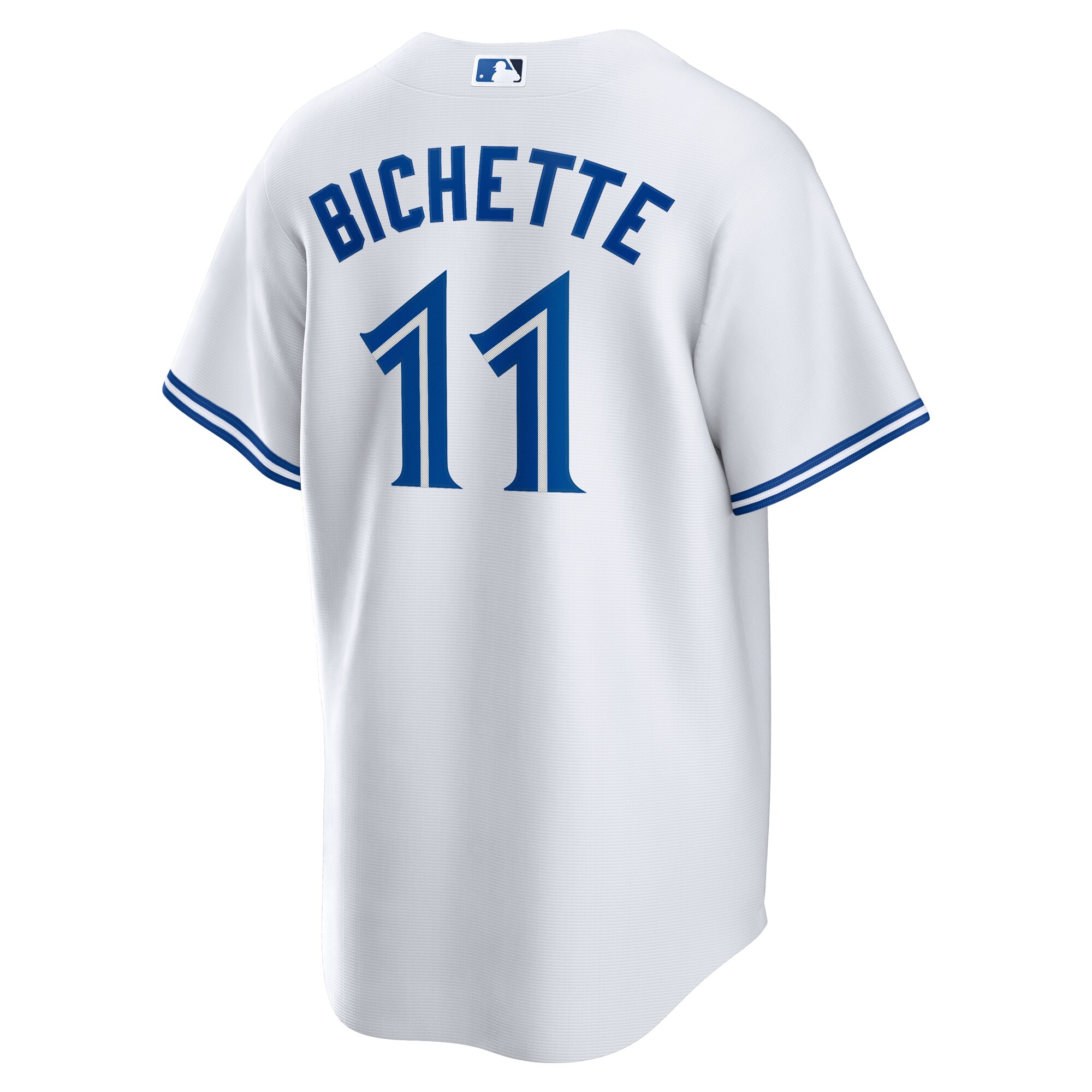 Men's Toronto Blue Jays Bo Bichette Nike White Home Replica Jersey - Image 3