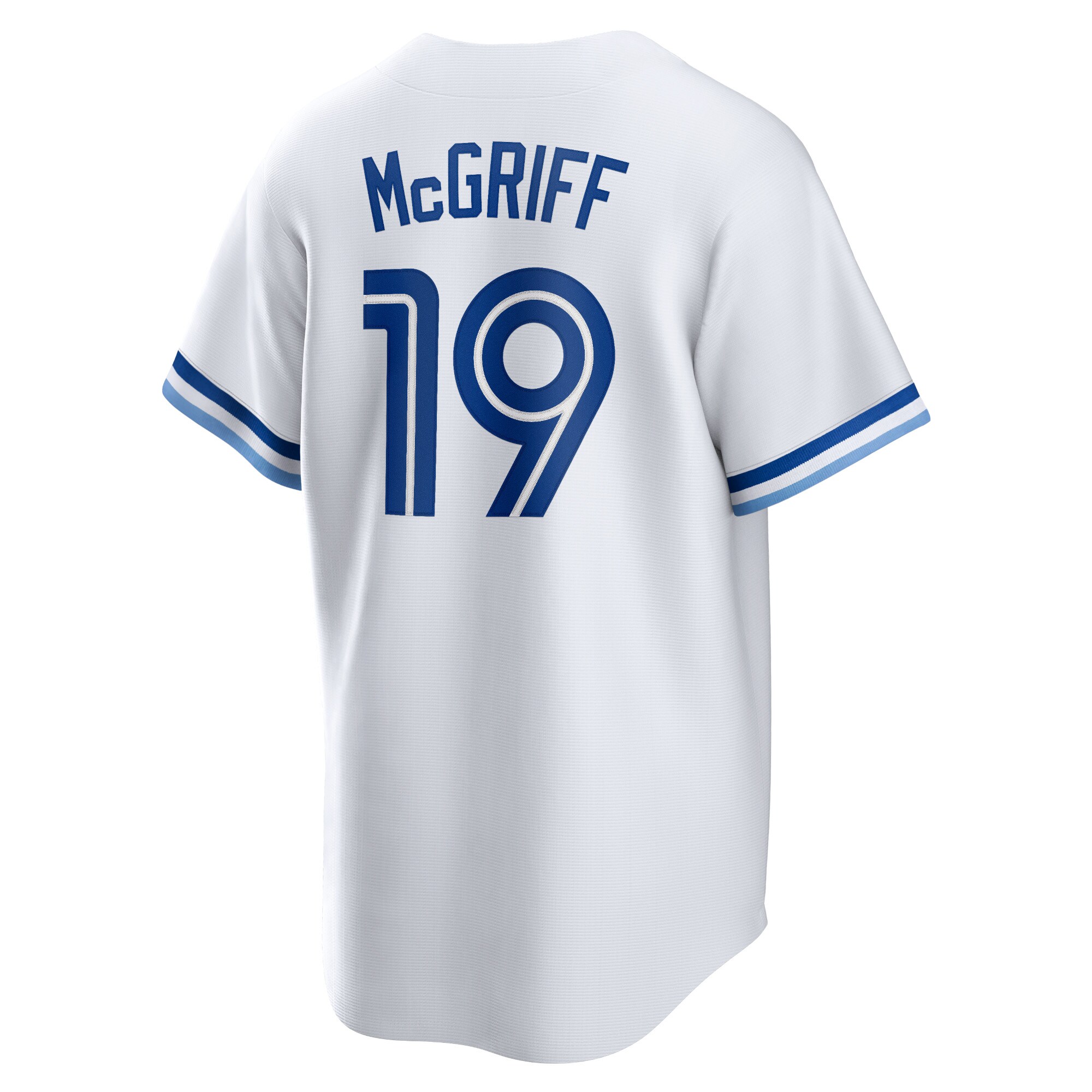 Men's Toronto Blue Jays Fred McGriff Nike White Cooperstown Collection 2023 Hall of Fame Inline Replica Jersey - Image 3