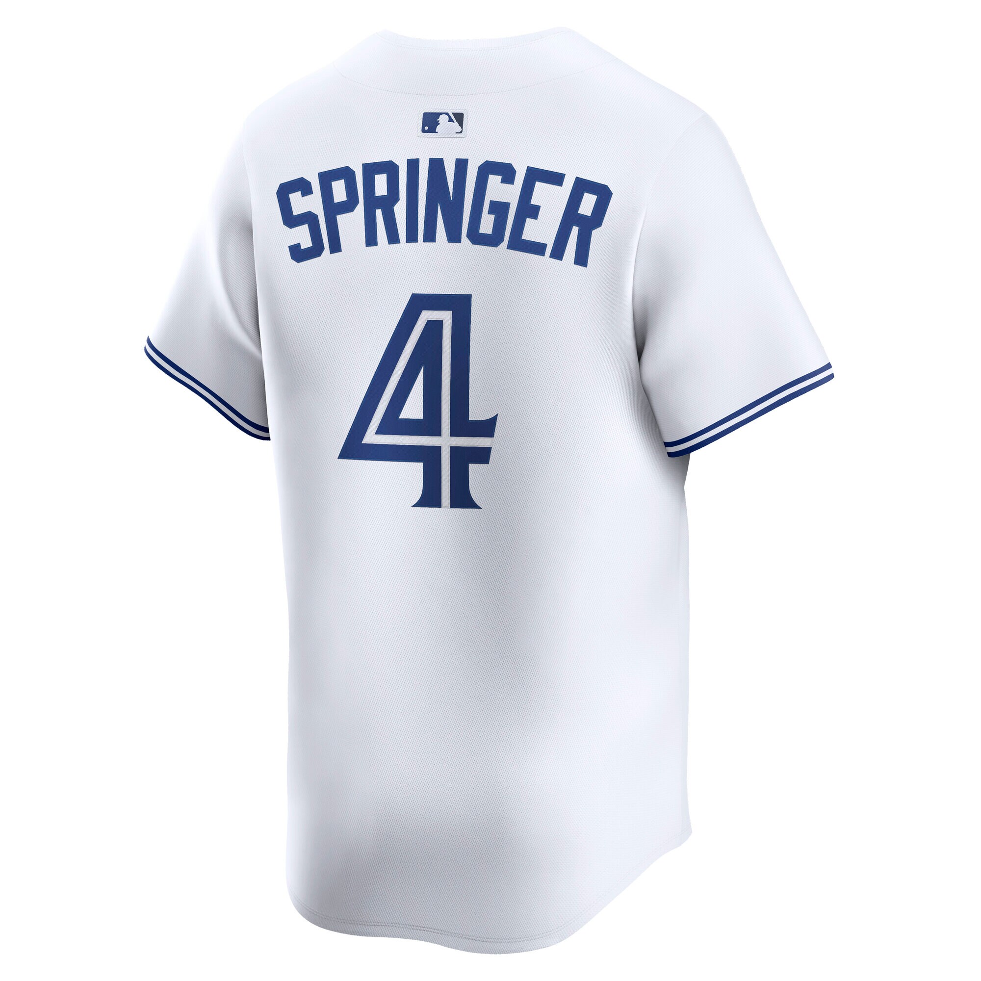 Men's Toronto Blue Jays George Springer Nike White Home Limited Player Jersey - Image 3