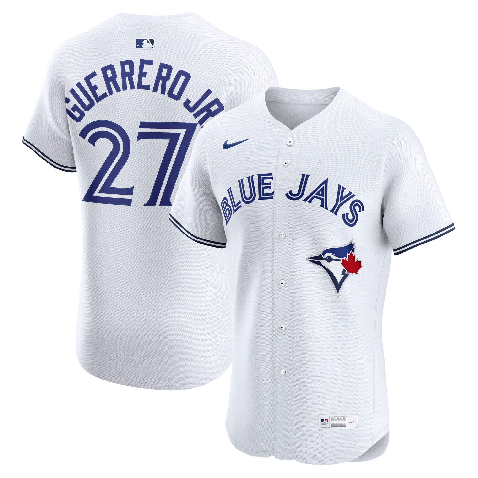 Men's Toronto Blue Jays Vladimir Guerrero Jr. Nike White Home Elite Jersey