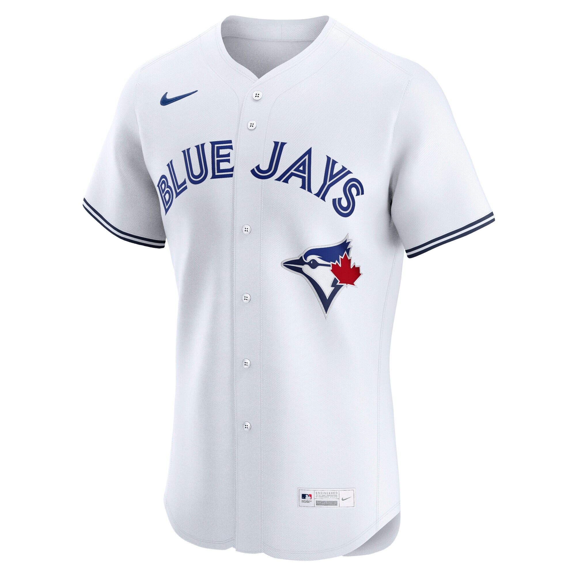 Men's Toronto Blue Jays Vladimir Guerrero Jr. Nike White Home Elite Jersey - Image 2