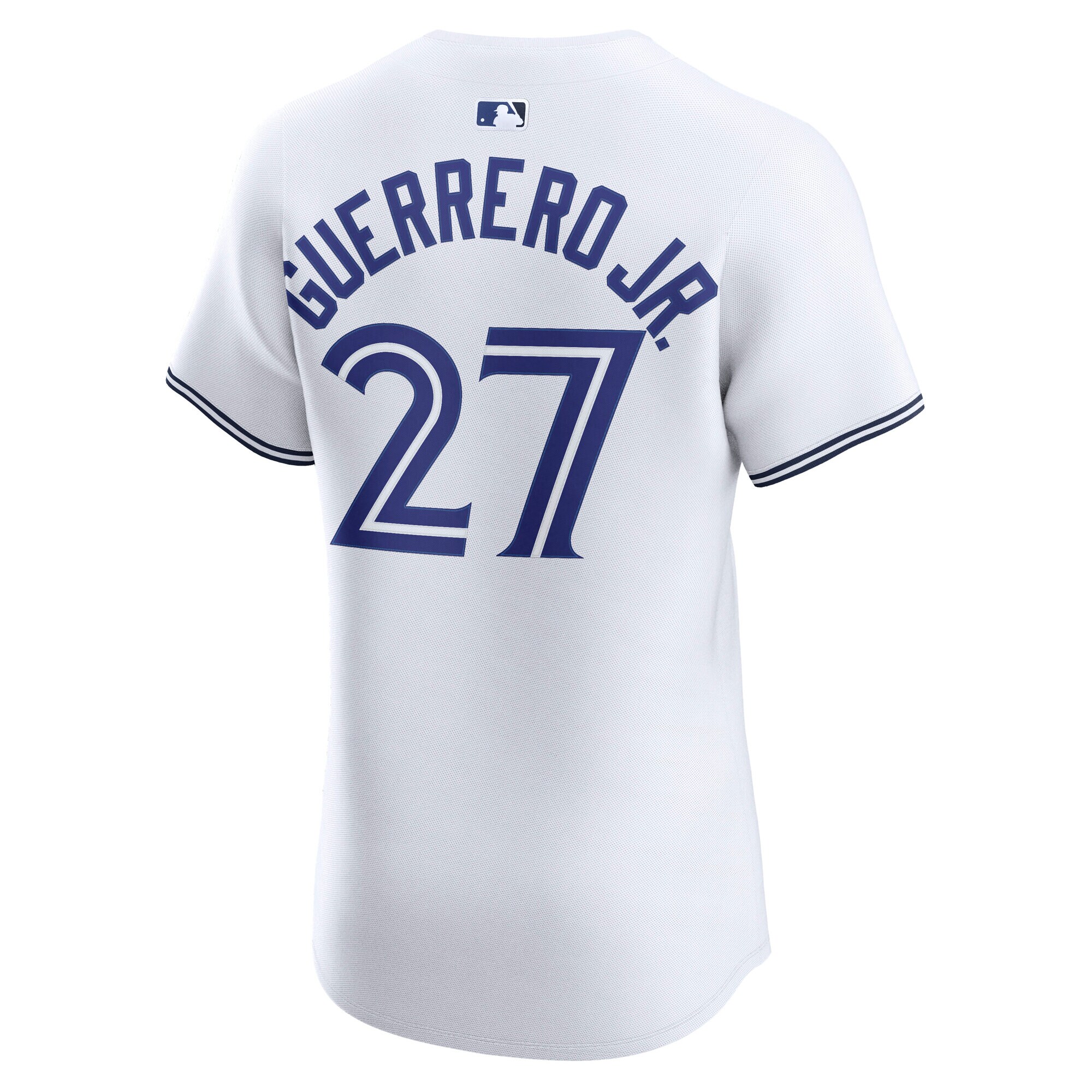 Men's Toronto Blue Jays Vladimir Guerrero Jr. Nike White Home Elite Jersey - Image 3