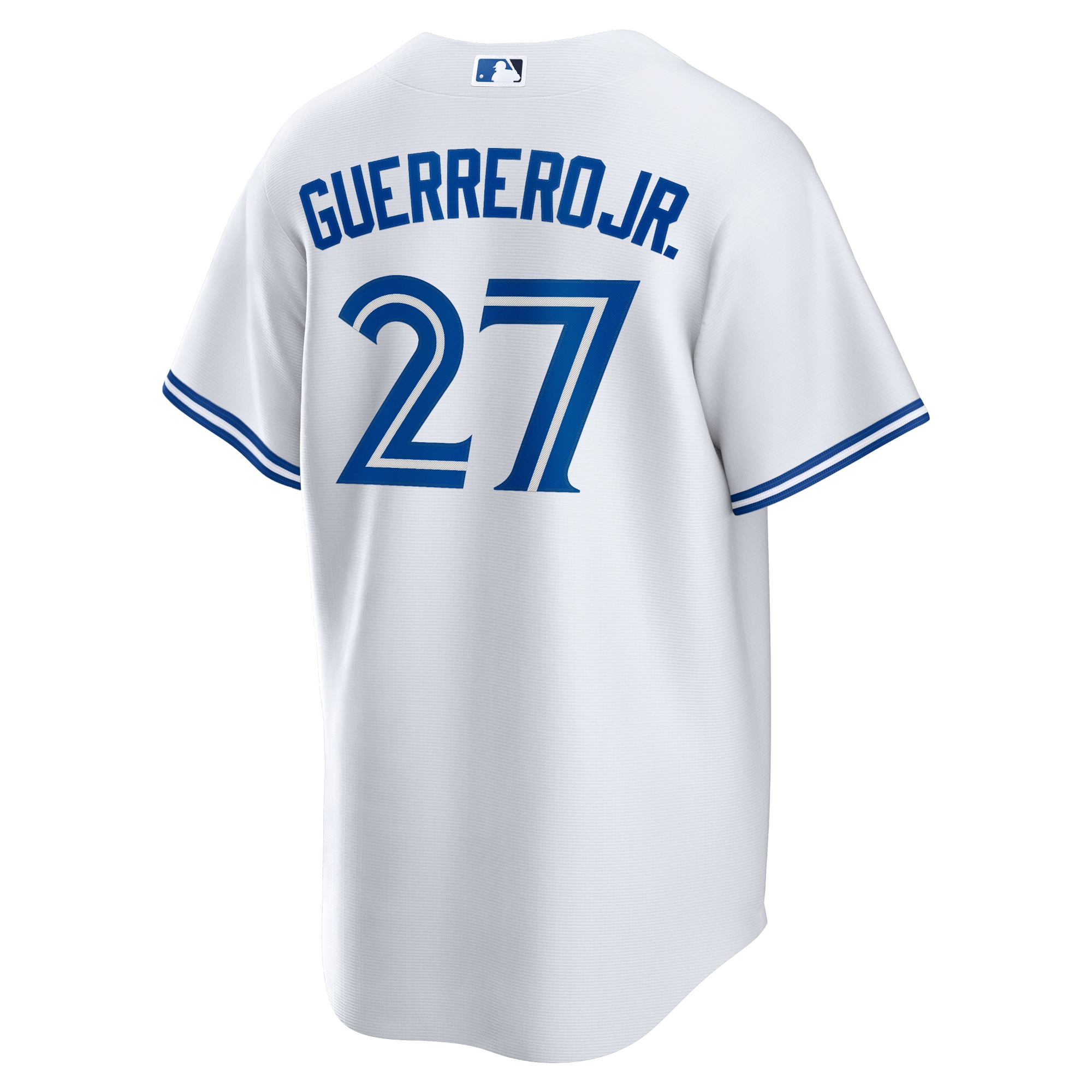 Men's Toronto Blue Jays Vladimir Guerrero Jr. Nike White Home Replica Player Name Jersey - Image 3