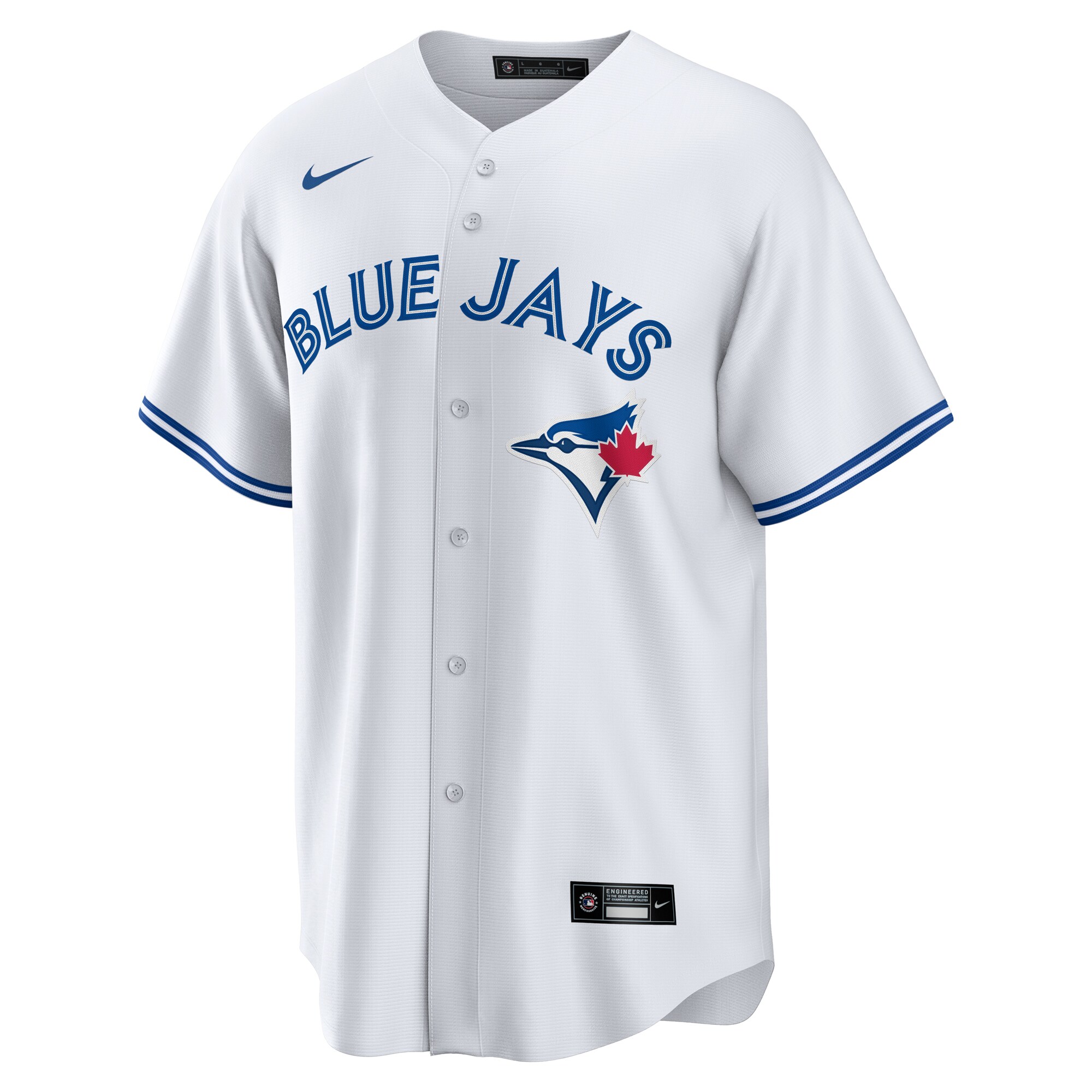 Men's Toronto Blue Jays Will Wagner Nike White Home Replica Jersey - Image 2