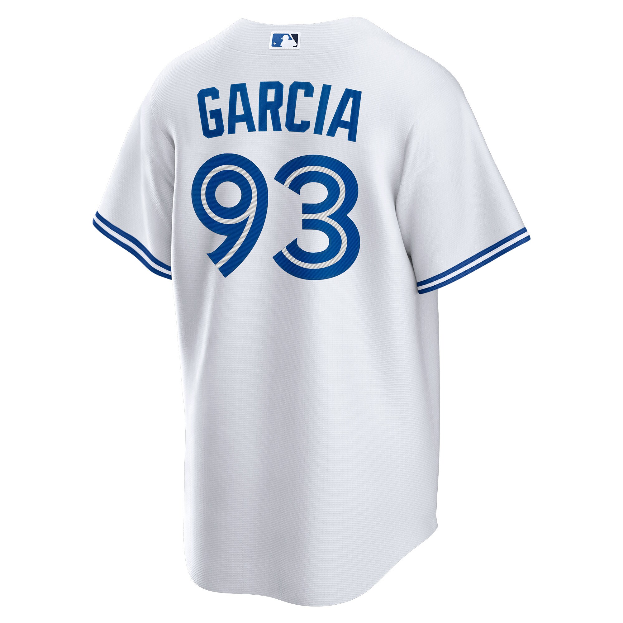 Men's Toronto Blue Jays Yimi Garcia Nike White Home Replica Player Jersey - Image 3