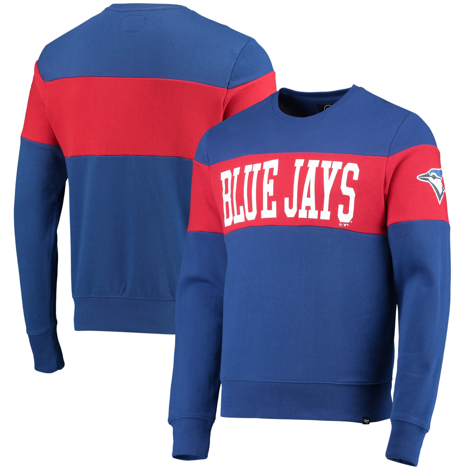 Men's Toronto Blue Jays '47 Royal Interstate Pullover Sweatshirt