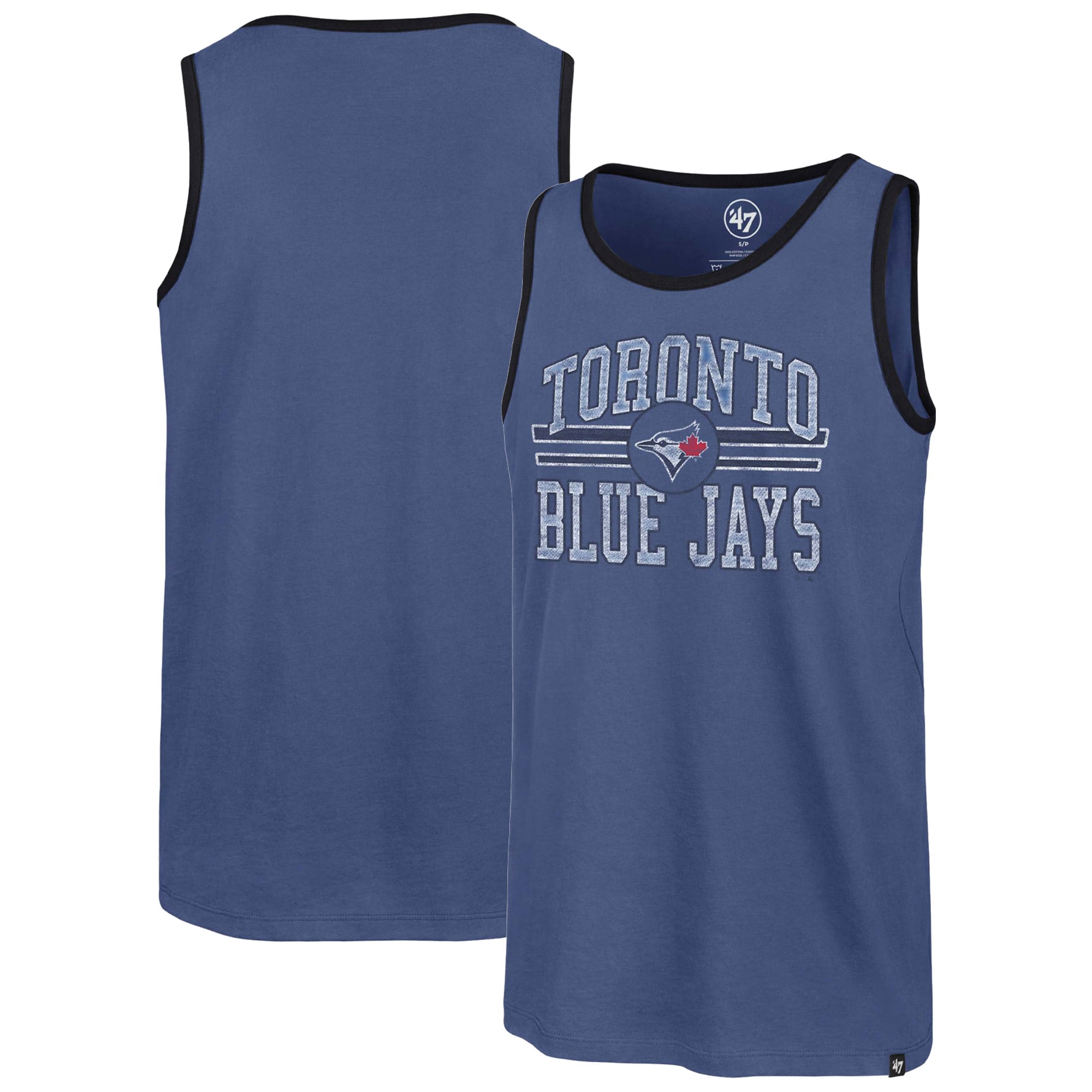 Men's Toronto Blue Jays '47 Royal Winger Franklin Tank Top