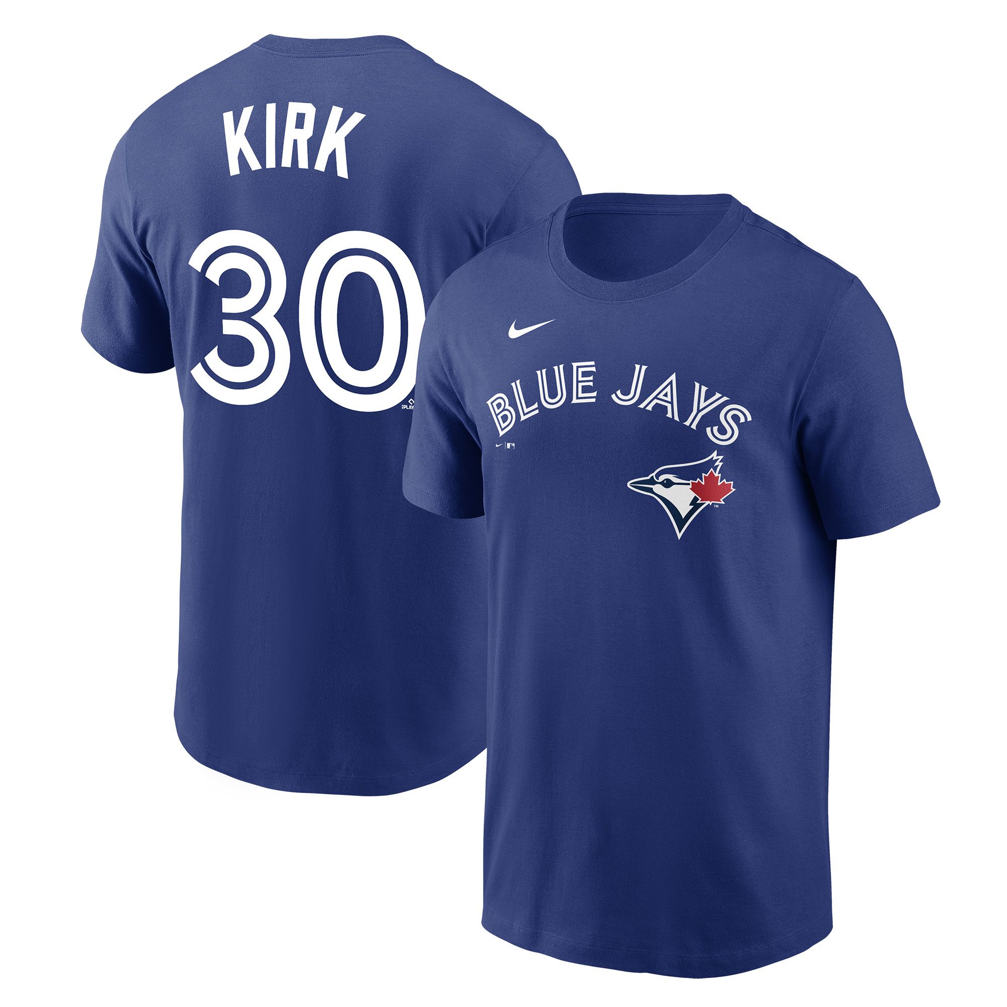 Men's Toronto Blue Jays Alejandro Kirk Nike Royal Player Name & Number T-Shirt