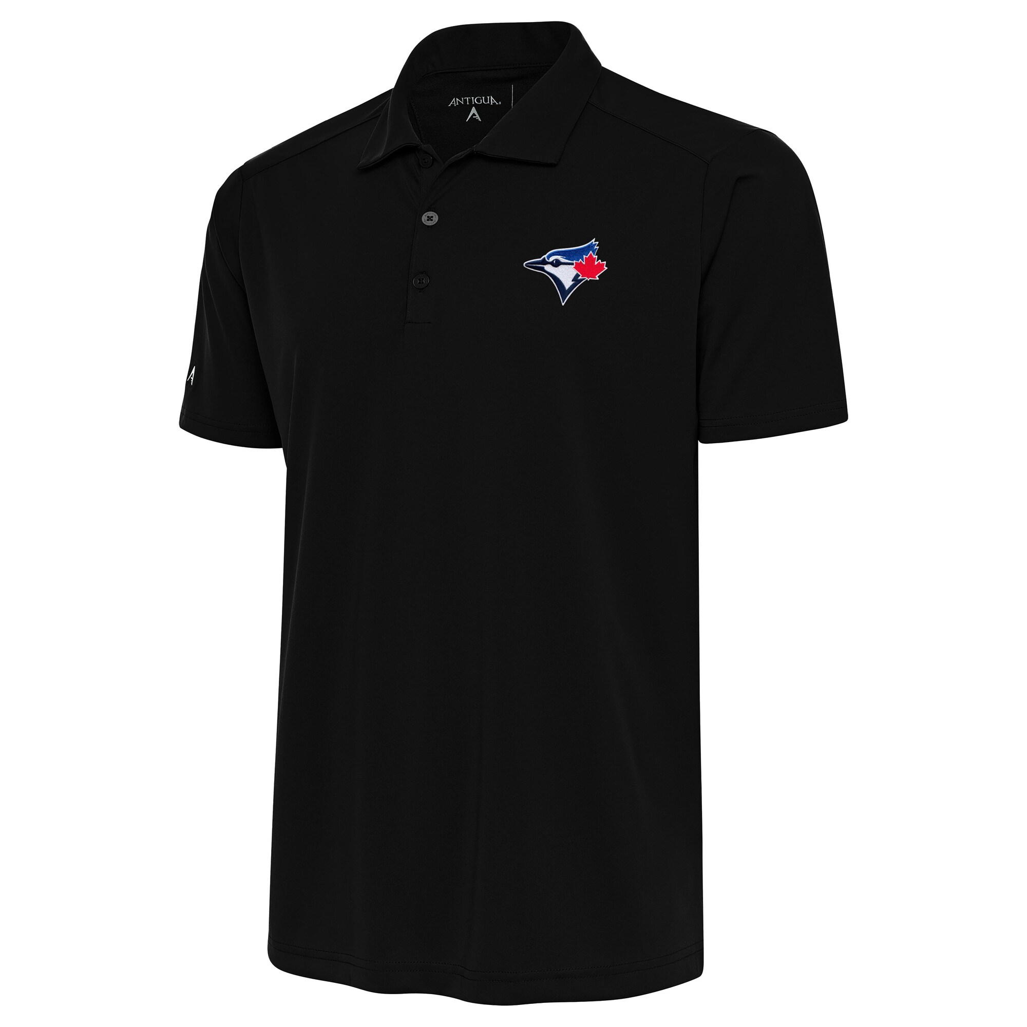 Men's Toronto Blue Jays Antigua Black Apex Polo