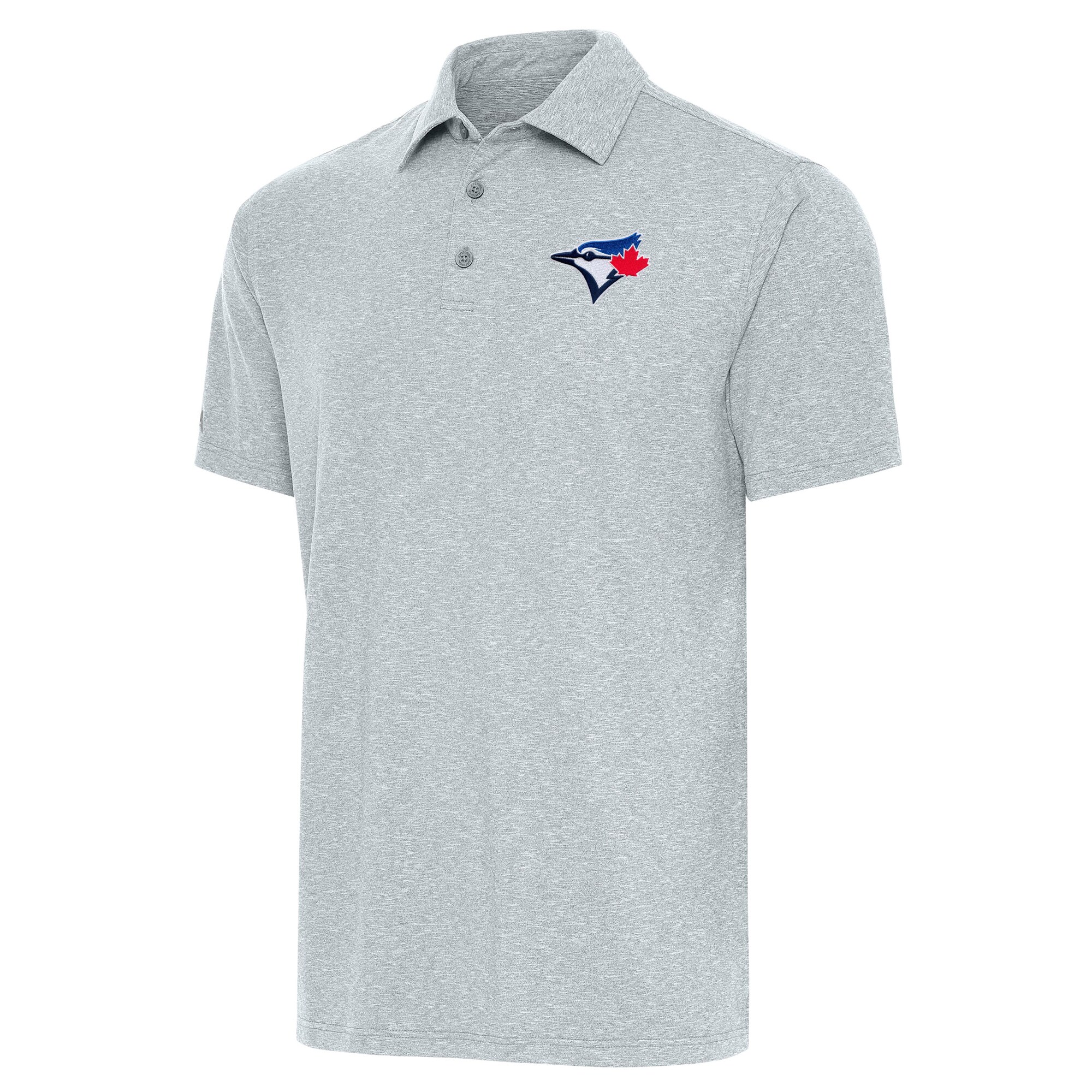 Men's Toronto Blue Jays  Antigua Heather Gray Par Polo