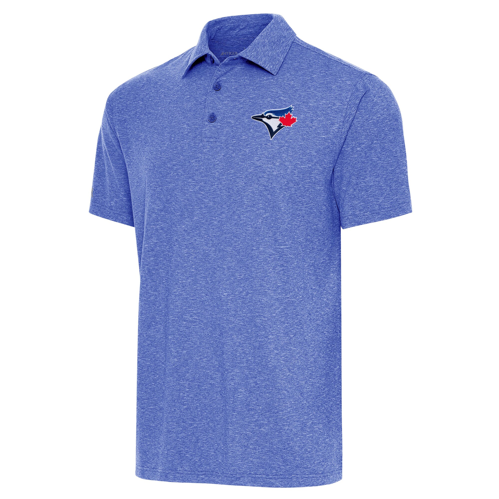 Men's Toronto Blue Jays  Antigua Heather Royal Par Polo