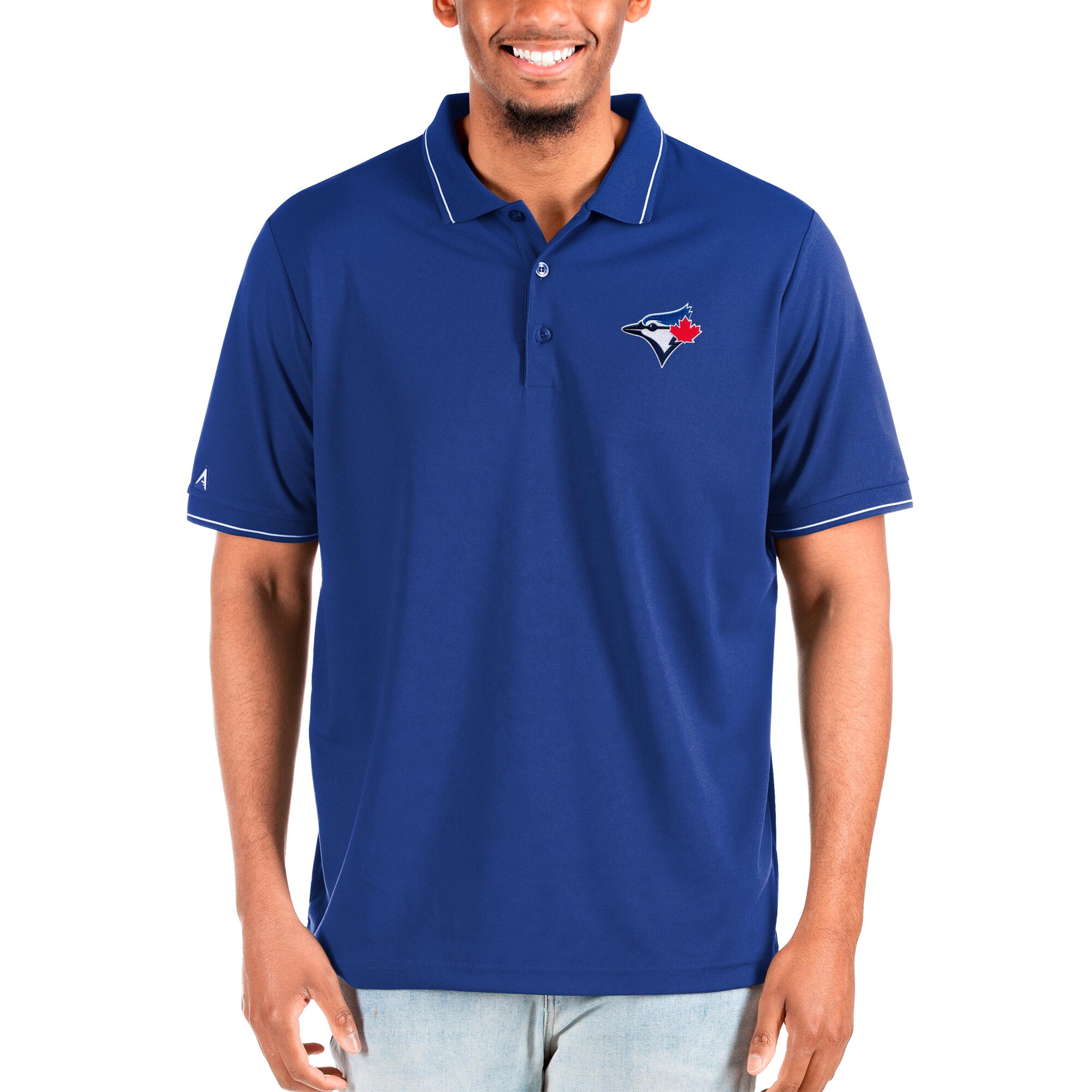 Men's Toronto Blue Jays Antigua Royal Big & Tall Affluent Polo
