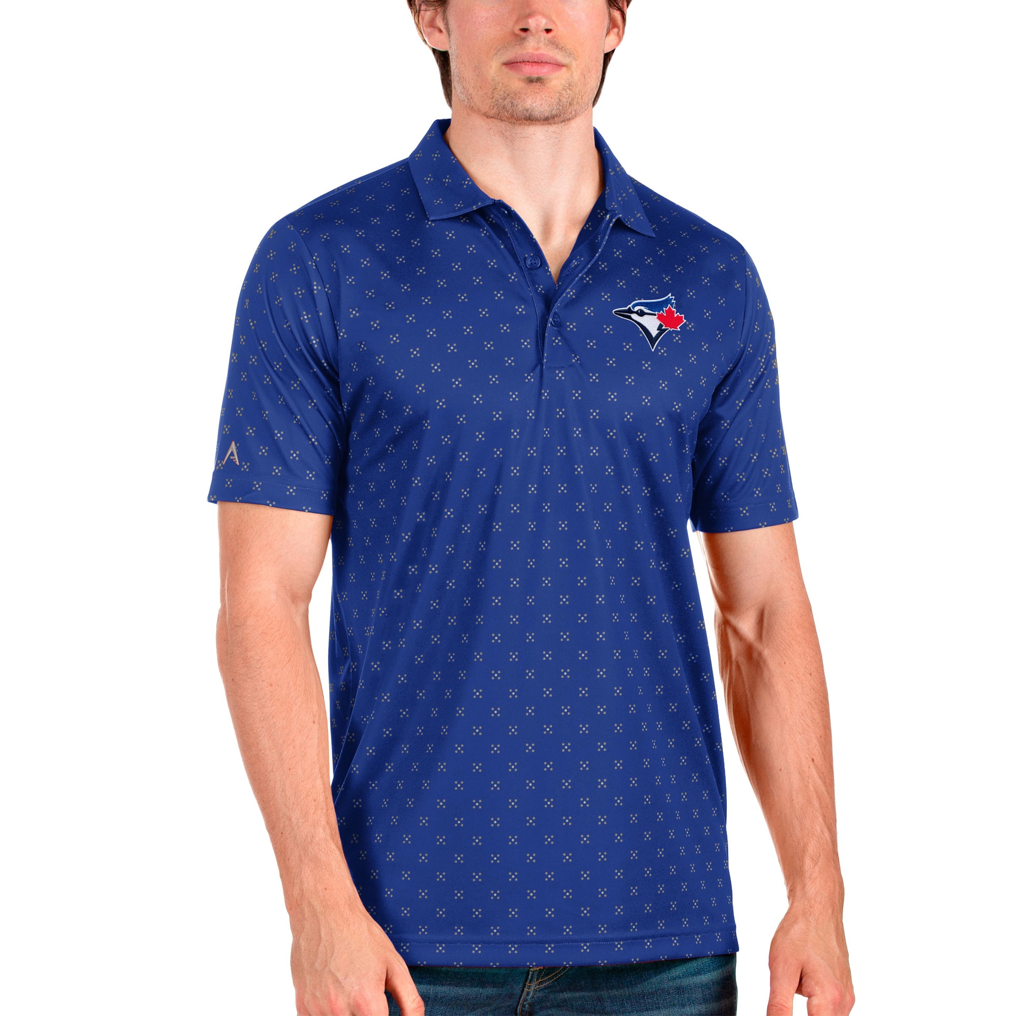 Men's Toronto Blue Jays Antigua Royal Spark Polo