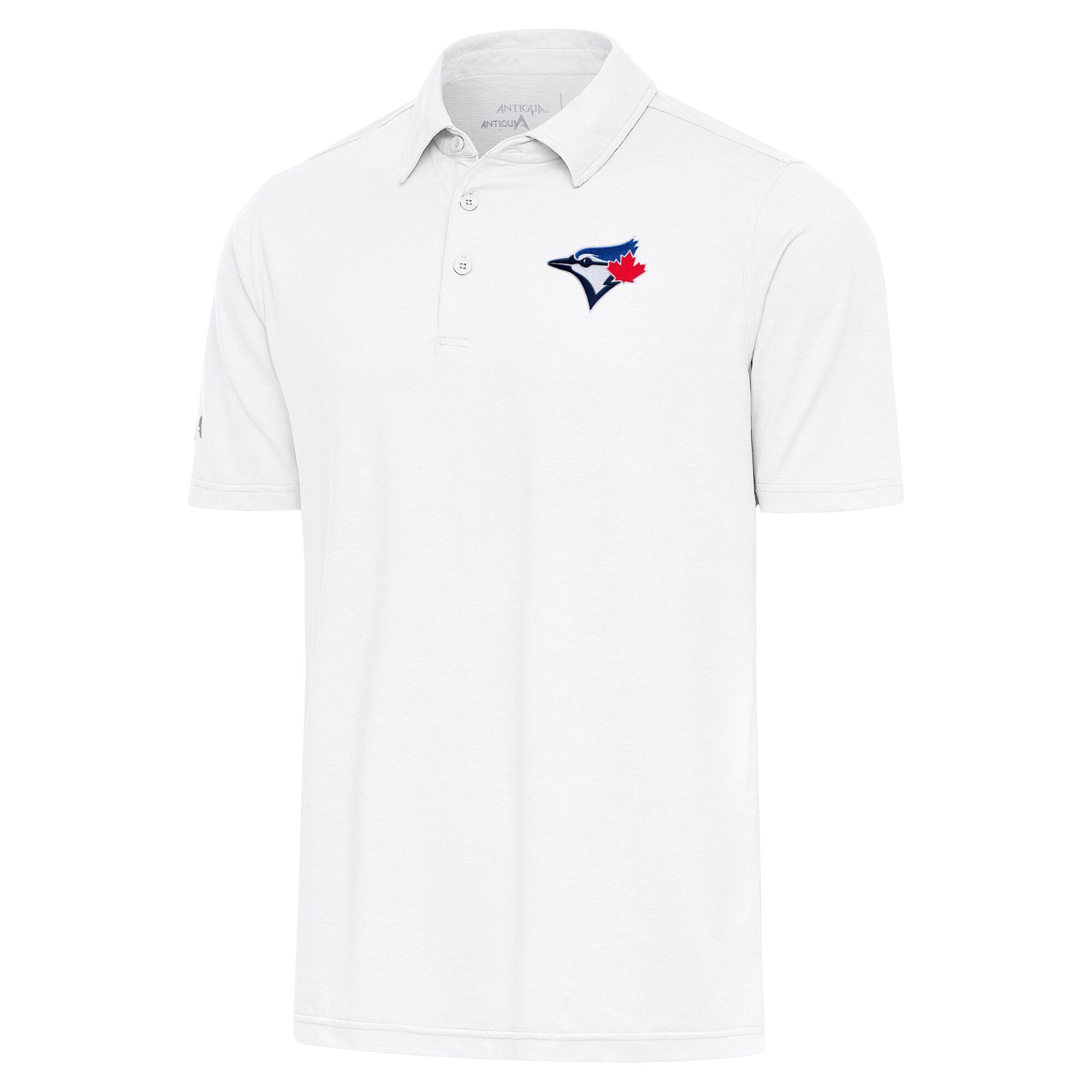 Men's Toronto Blue Jays  Antigua White Par Polo