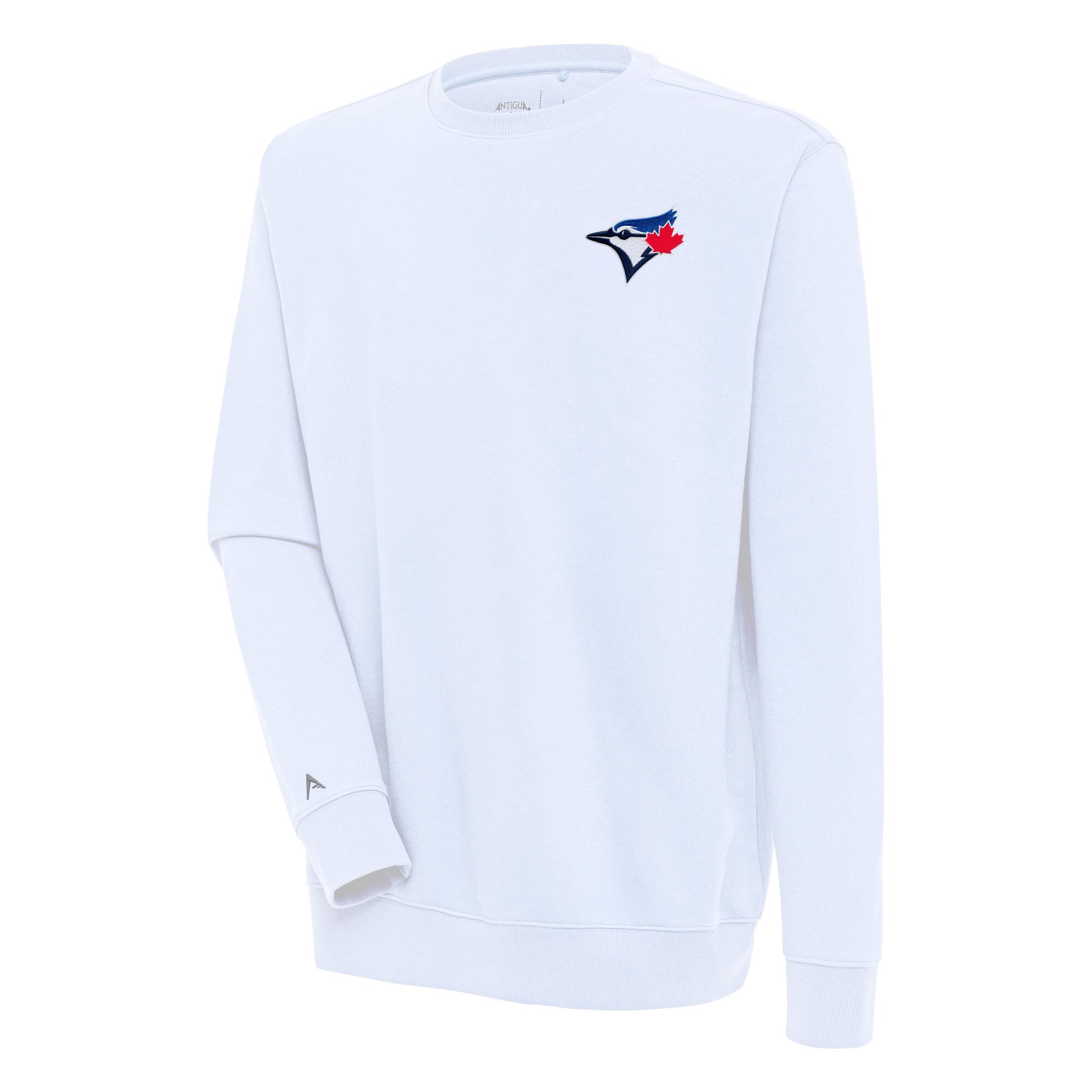 Men's Toronto Blue Jays  Antigua White Victory Pullover Sweatshirt