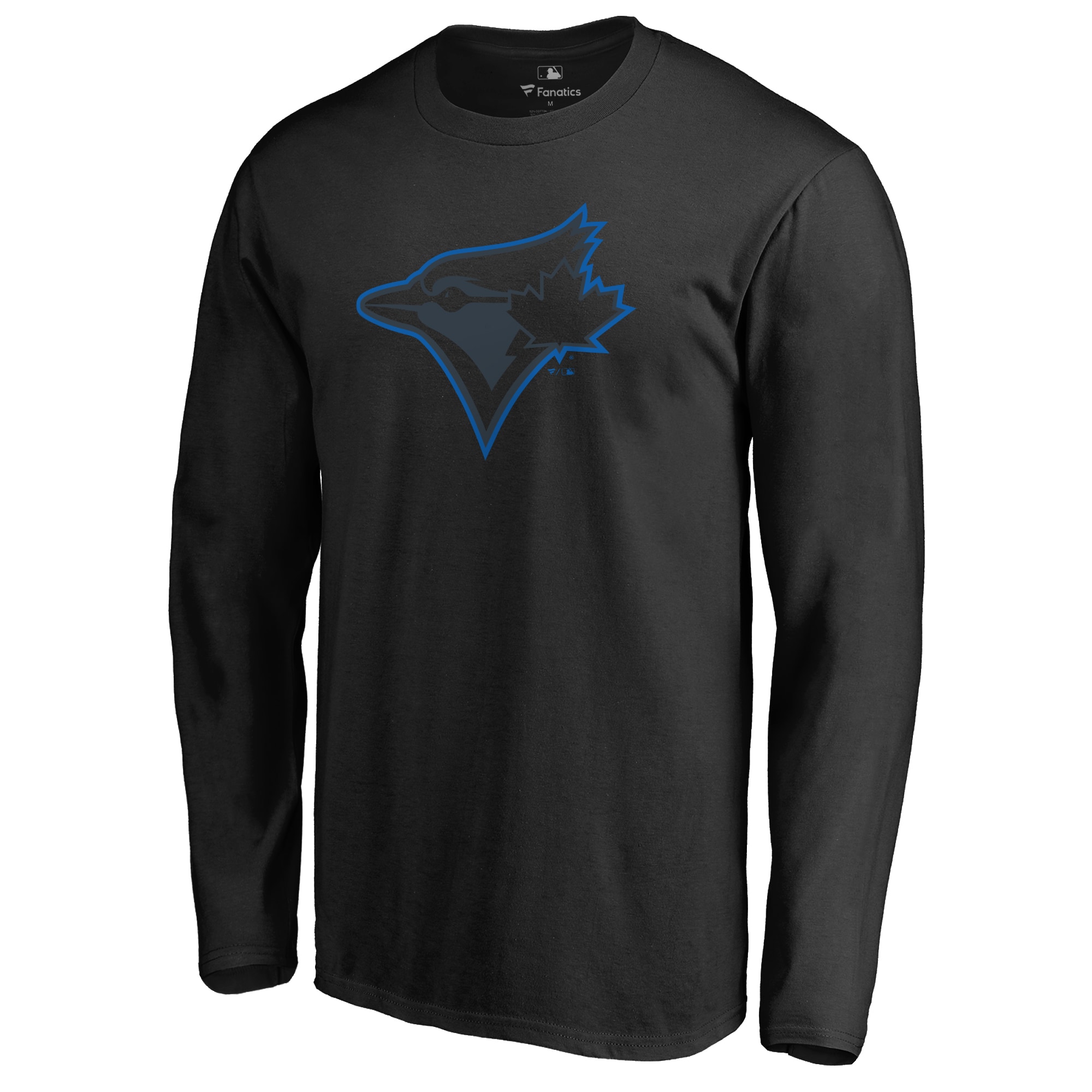 Men's Toronto Blue Jays Black Taylor Long Sleeve T-Shirt