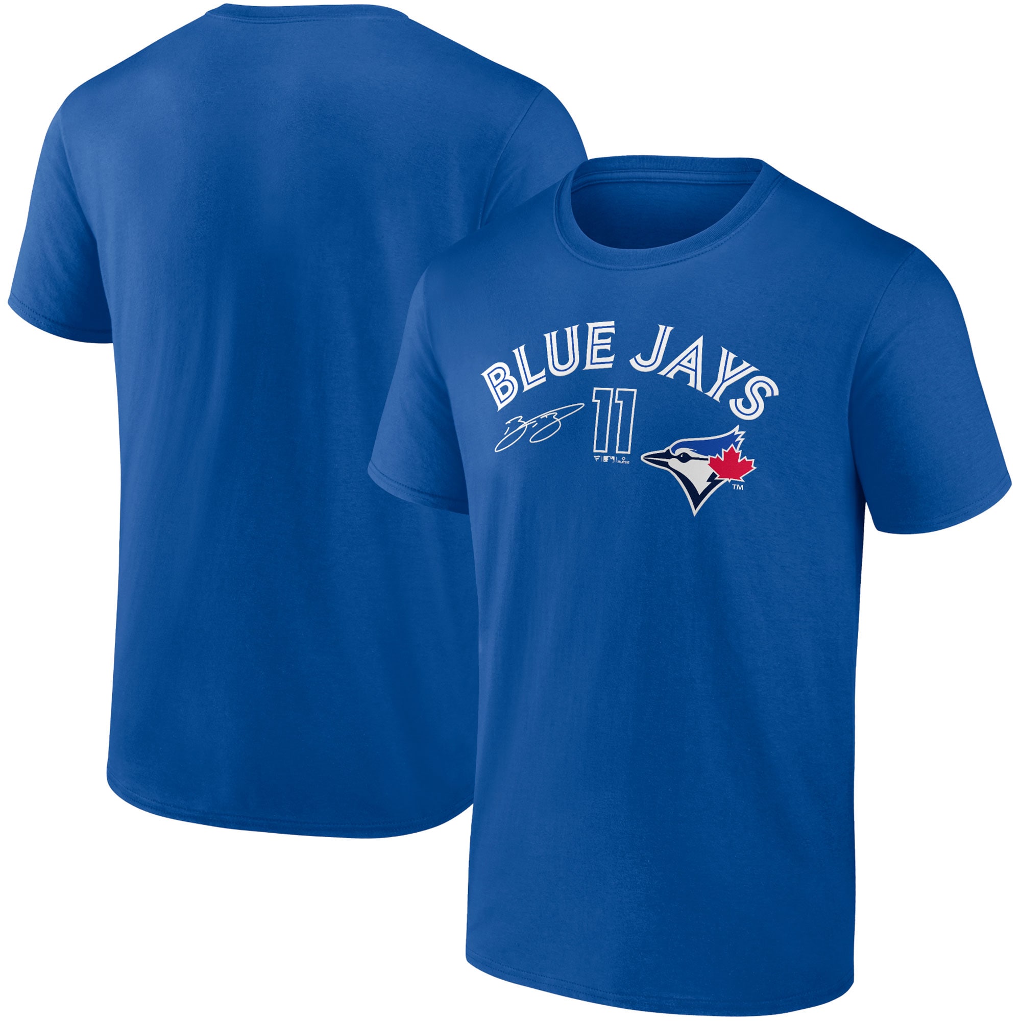 Men's Toronto Blue Jays Bo Bichette  Branded Royal Player Name & Number T-Shirt