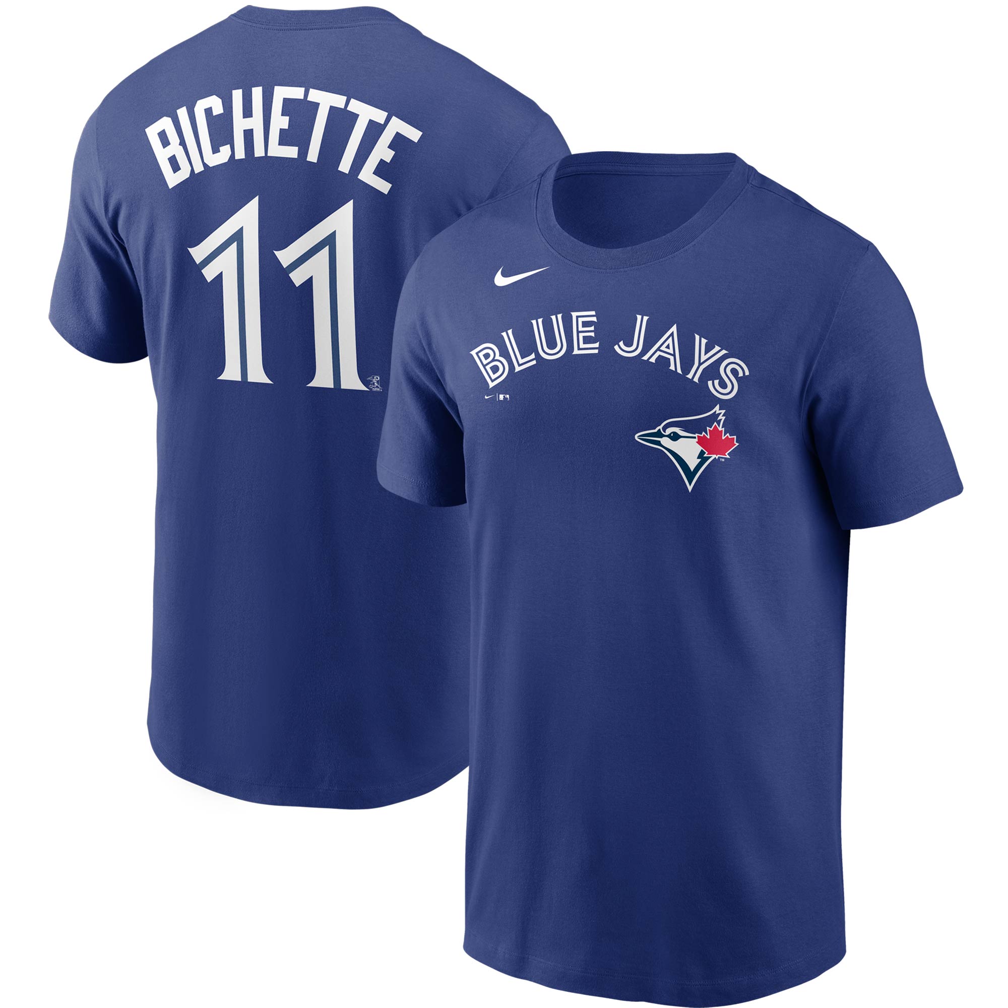 Men's Toronto Blue Jays Bo Bichette Nike Royal Name & Number T-Shirt