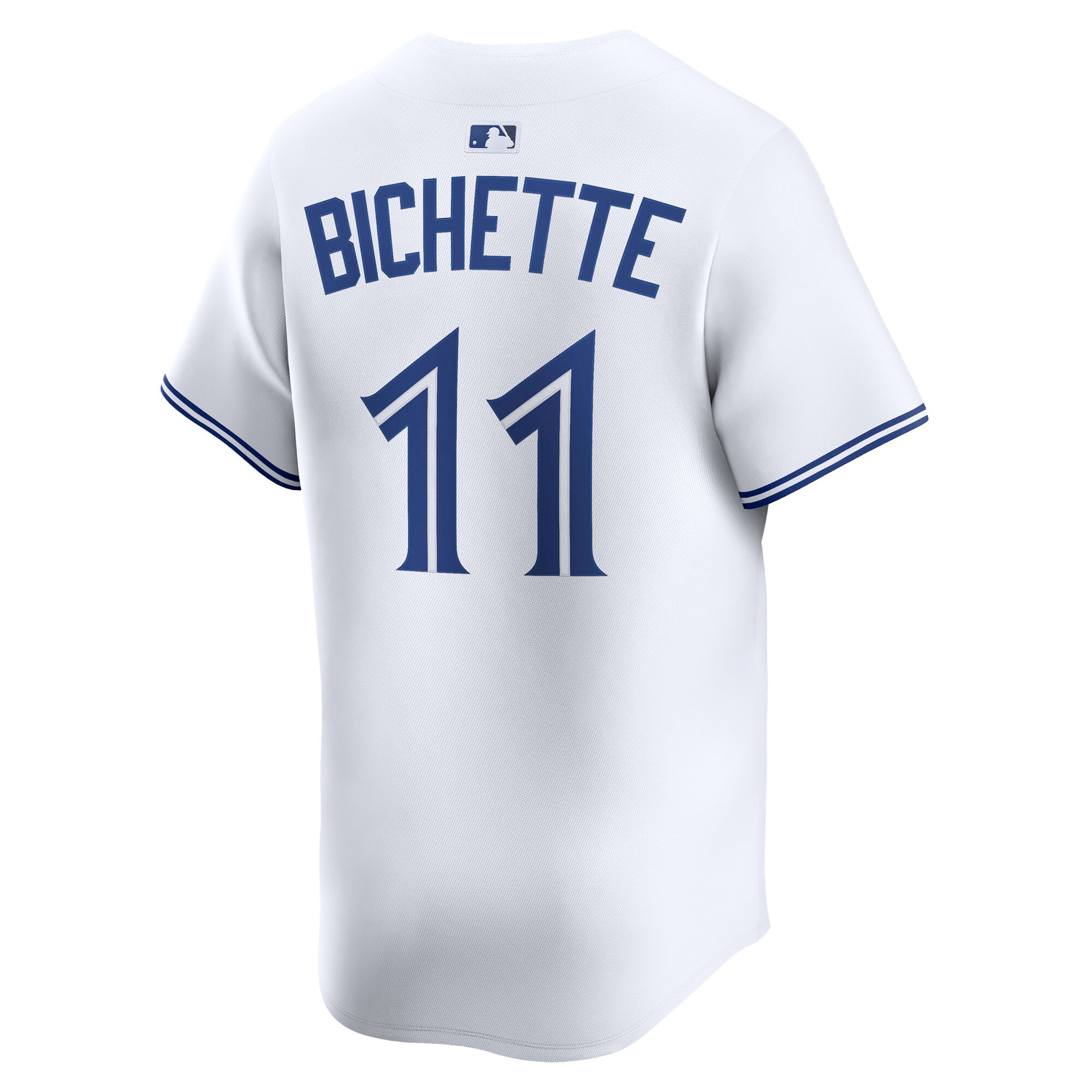 Men's Toronto Blue Jays Bo Bichette Nike White Home Limited Jersey - Image 3