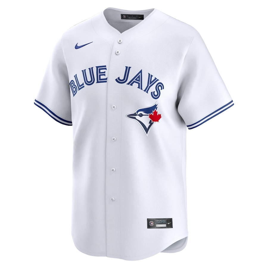Men's Toronto Blue Jays Chris Bassitt Nike White Home Limited Player Jersey - Image 2