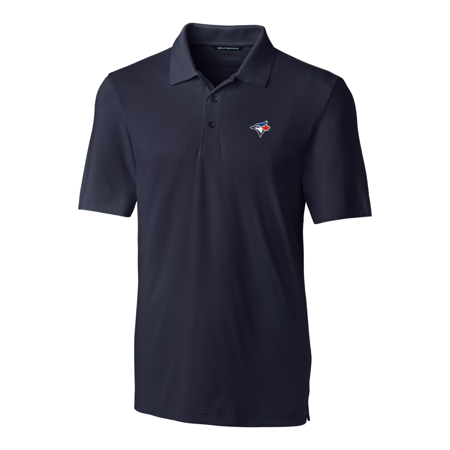 Men's Toronto Blue Jays Cutter & Buck Navy Big & Tall Forge Stretch Polo