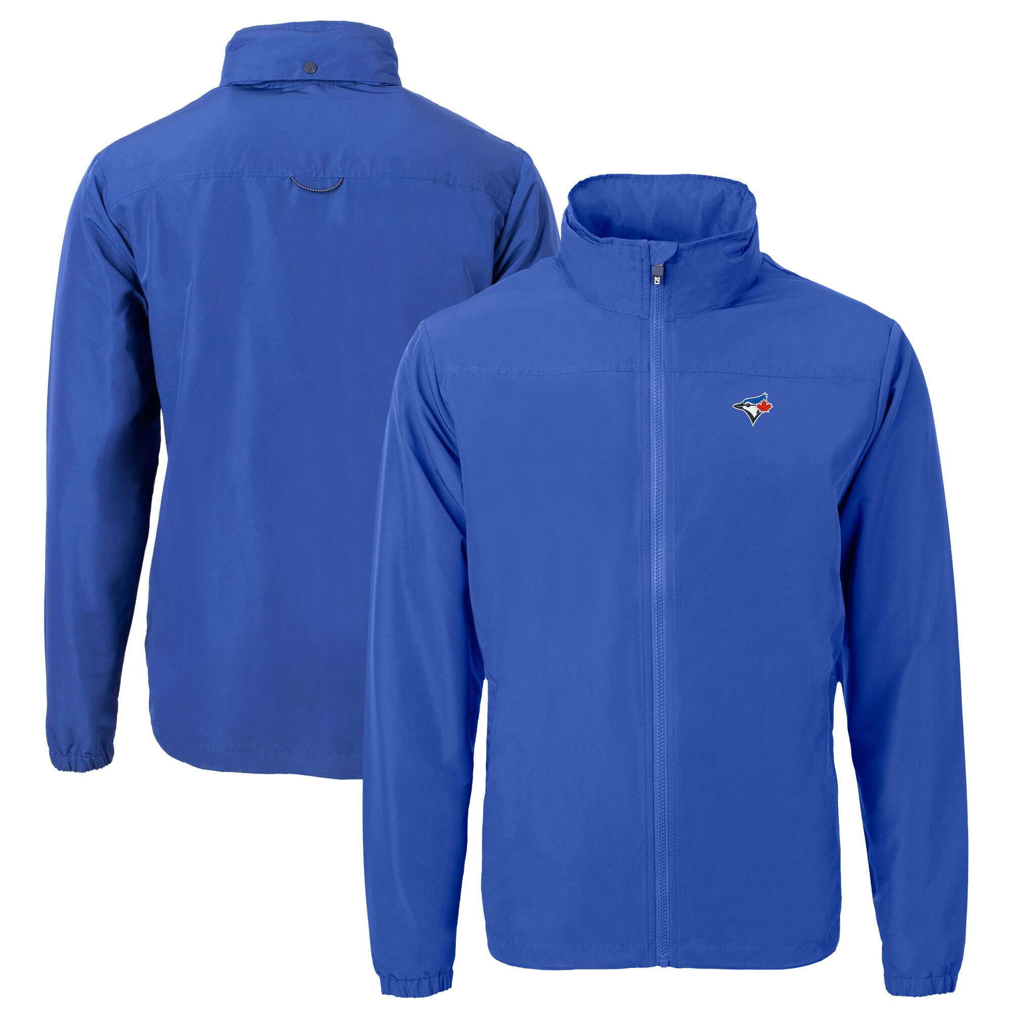 Men's Toronto Blue Jays Cutter & Buck Royal Charter Eco Recycled Full-Zip Jacket