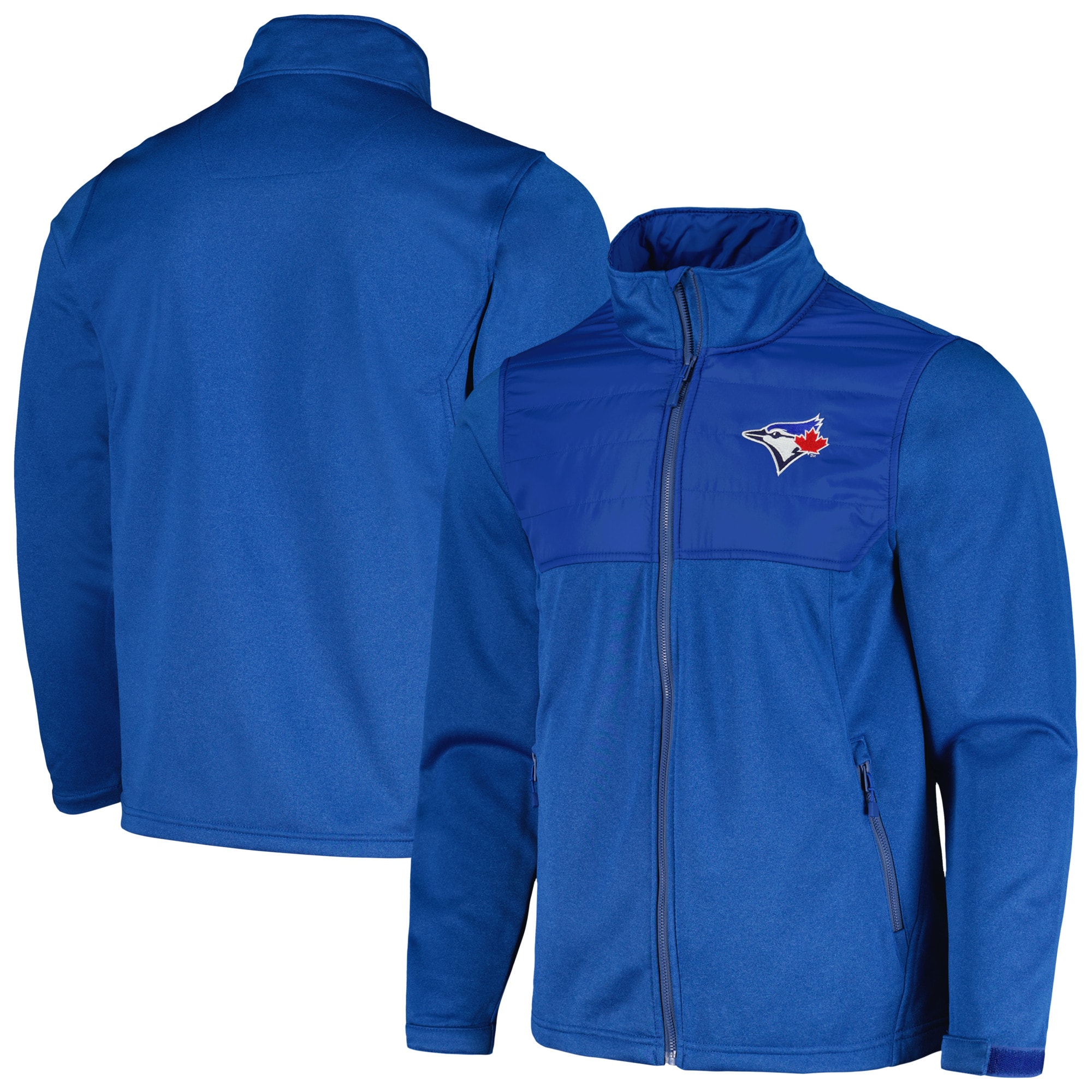 Men's Toronto Blue Jays  Dunbrooke Heather Royal Explorer Full-Zip Jacket