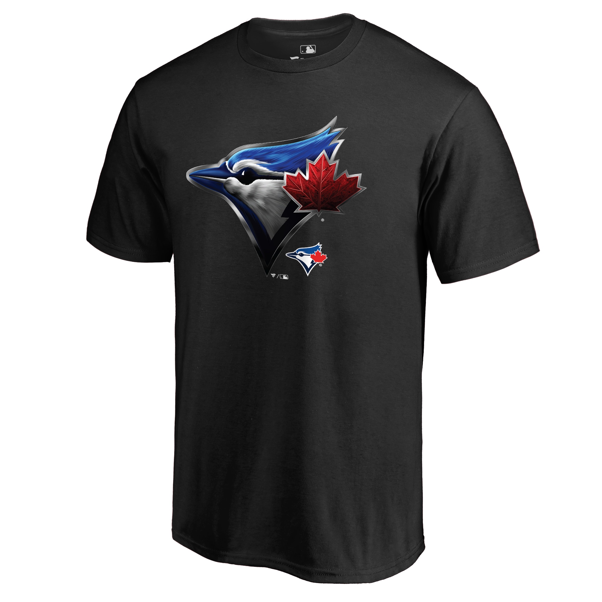 Men's Toronto Blue Jays  Branded Black Midnight Mascot T-Shirt