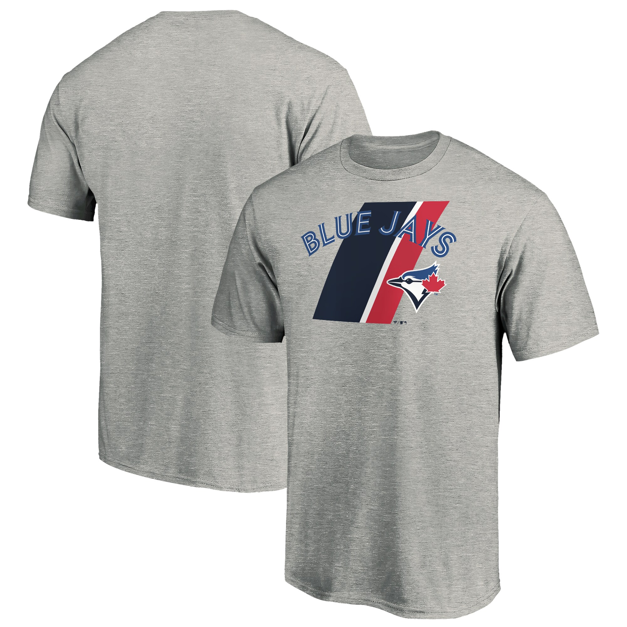 Men's Toronto Blue Jays  Branded Heathered Gray Team Prep T-Shirt
