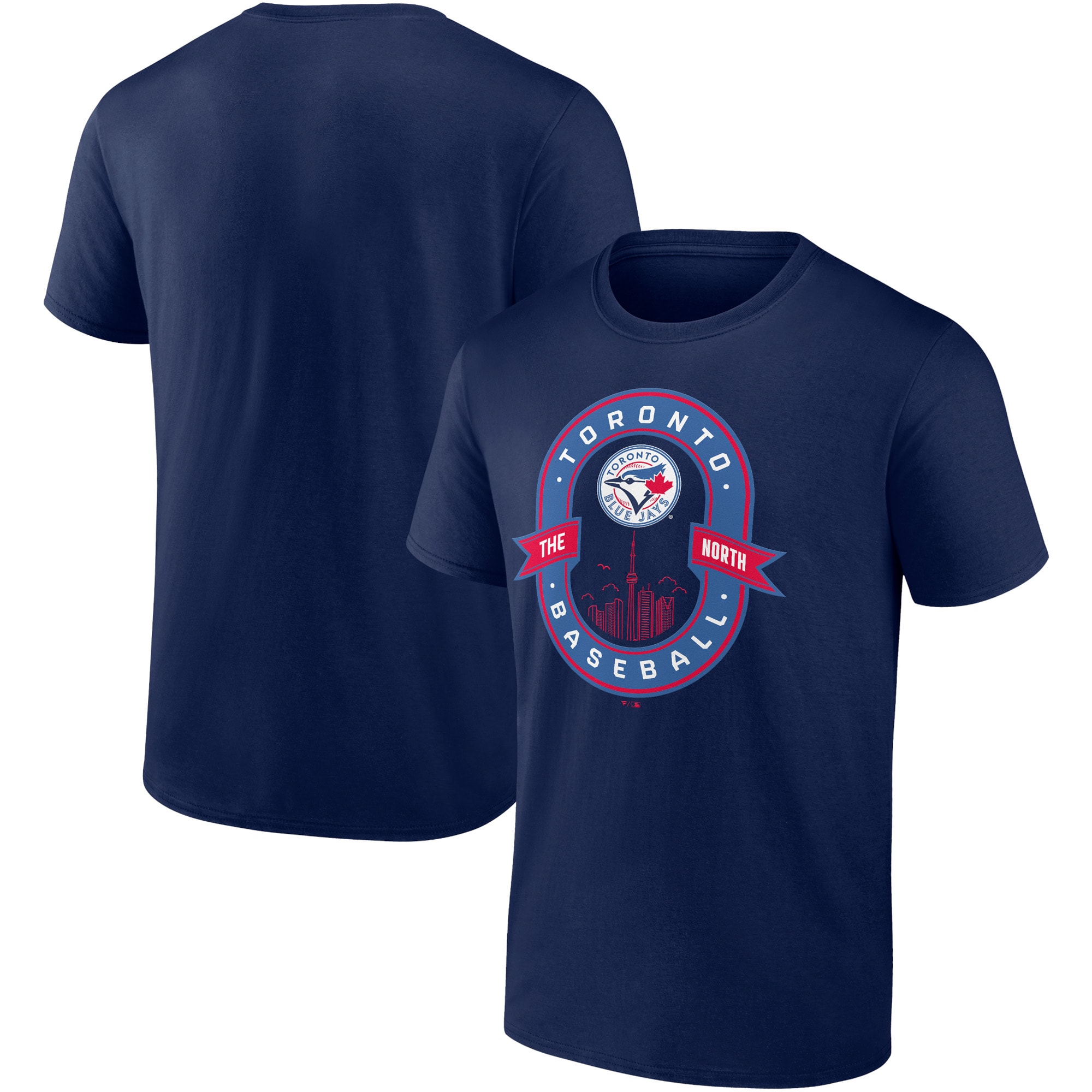 Men's Toronto Blue Jays  Branded Navy Iconic Glory Bound T-Shirt