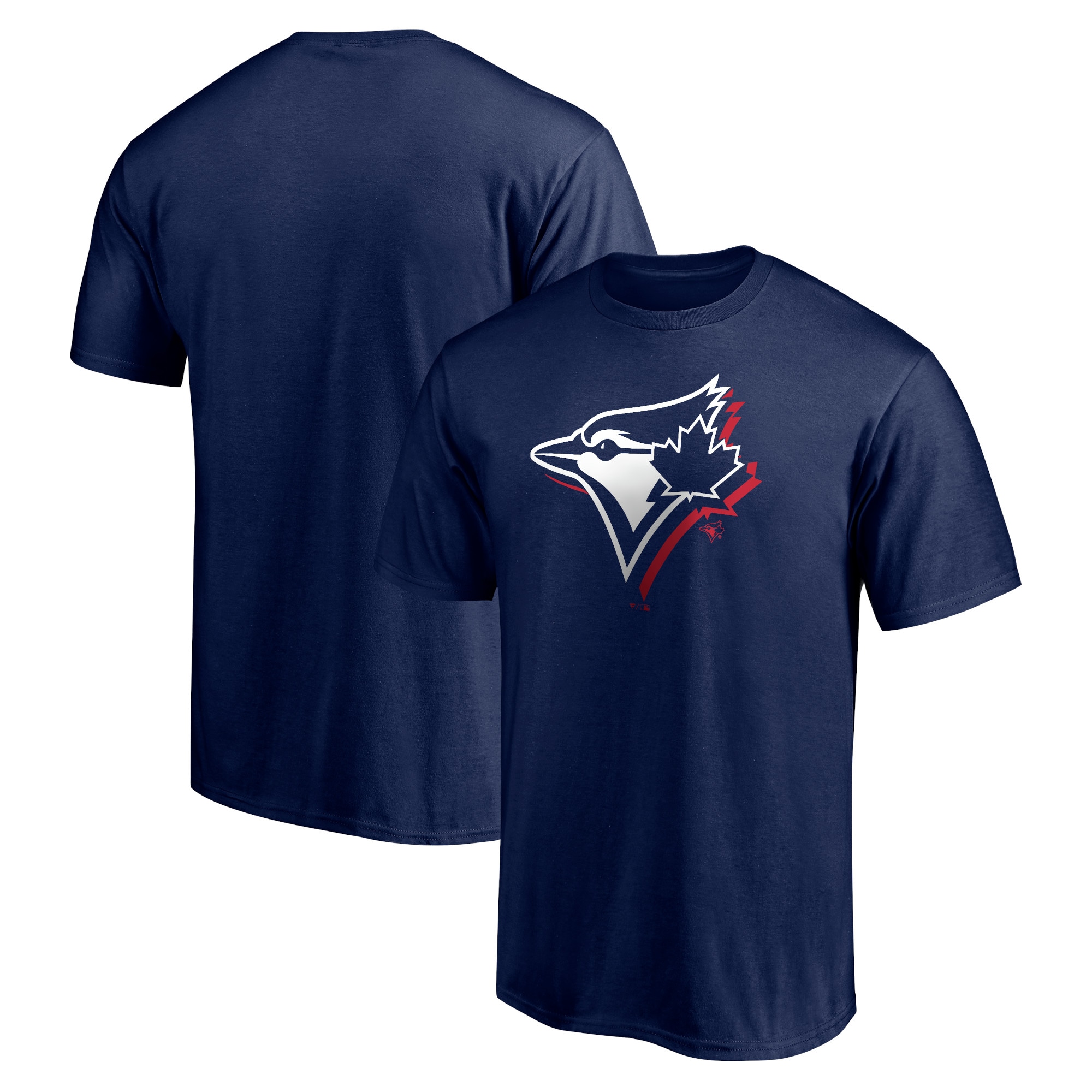 Men's Toronto Blue Jays  Branded Navy Red White and Team T-Shirt