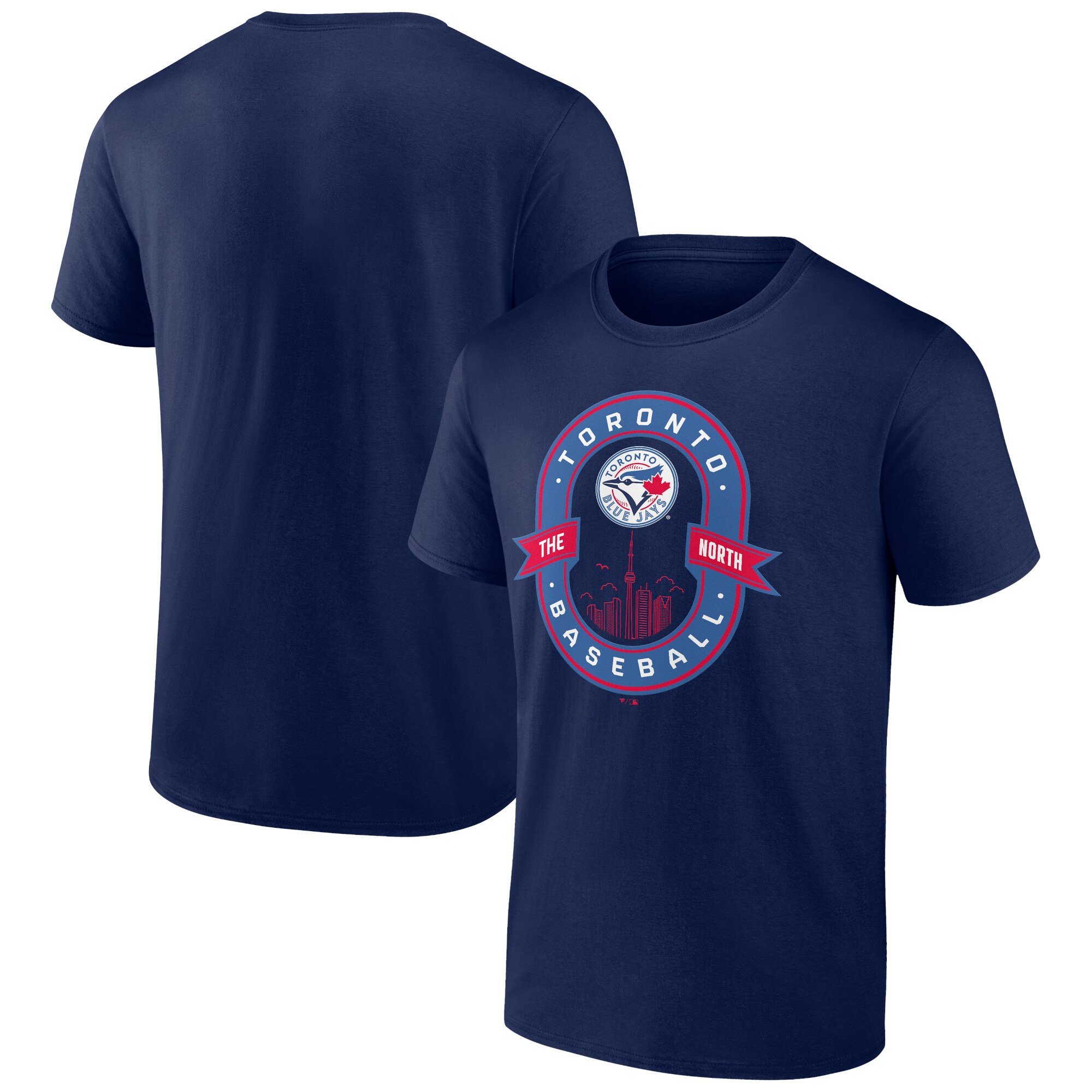 Men's Toronto Blue Jays  Branded Navy The North Glory Bound T-Shirt