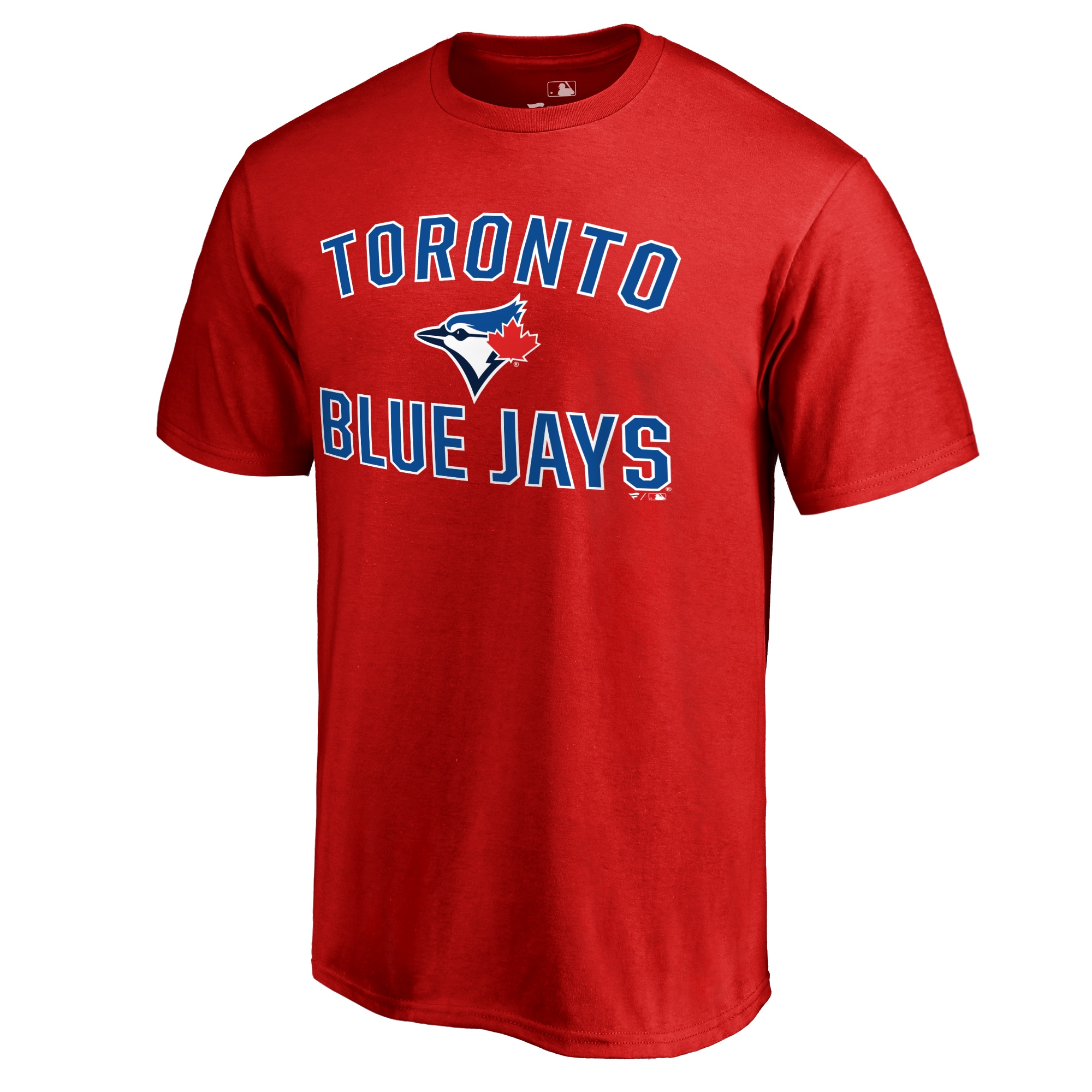 Men's Toronto Blue Jays  Branded Red Wordmark T-Shirt