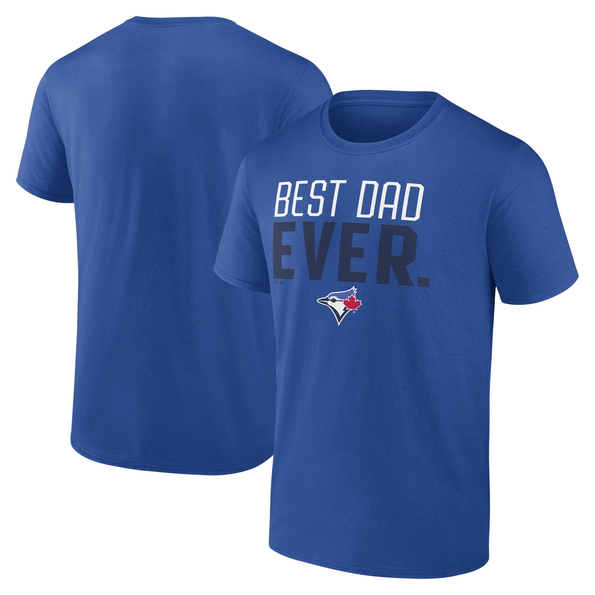 Men's Toronto Blue Jays  Branded Royal Best Dad Ever T-Shirt