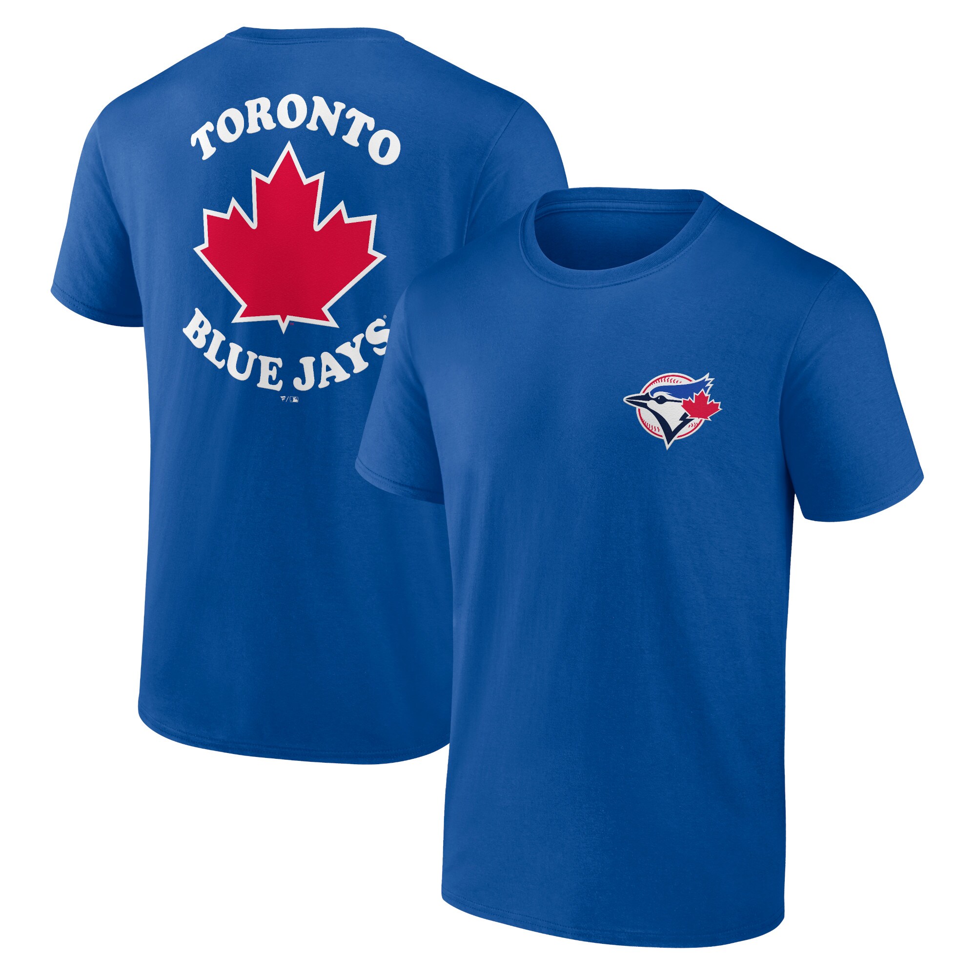 Men's Toronto Blue Jays  Branded Royal Bring It Maple Leaf T-Shirt