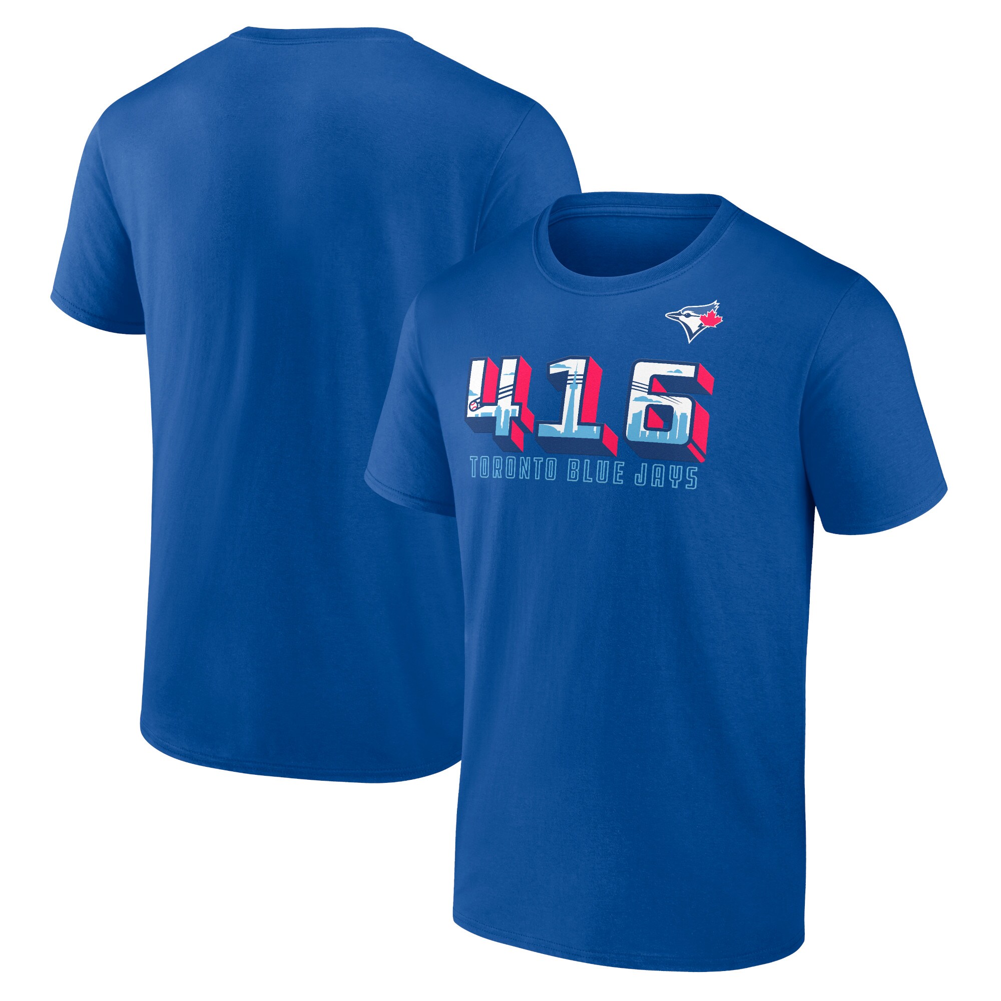 Men's Toronto Blue Jays  Branded Royal Hometown In The 416 T-Shirt