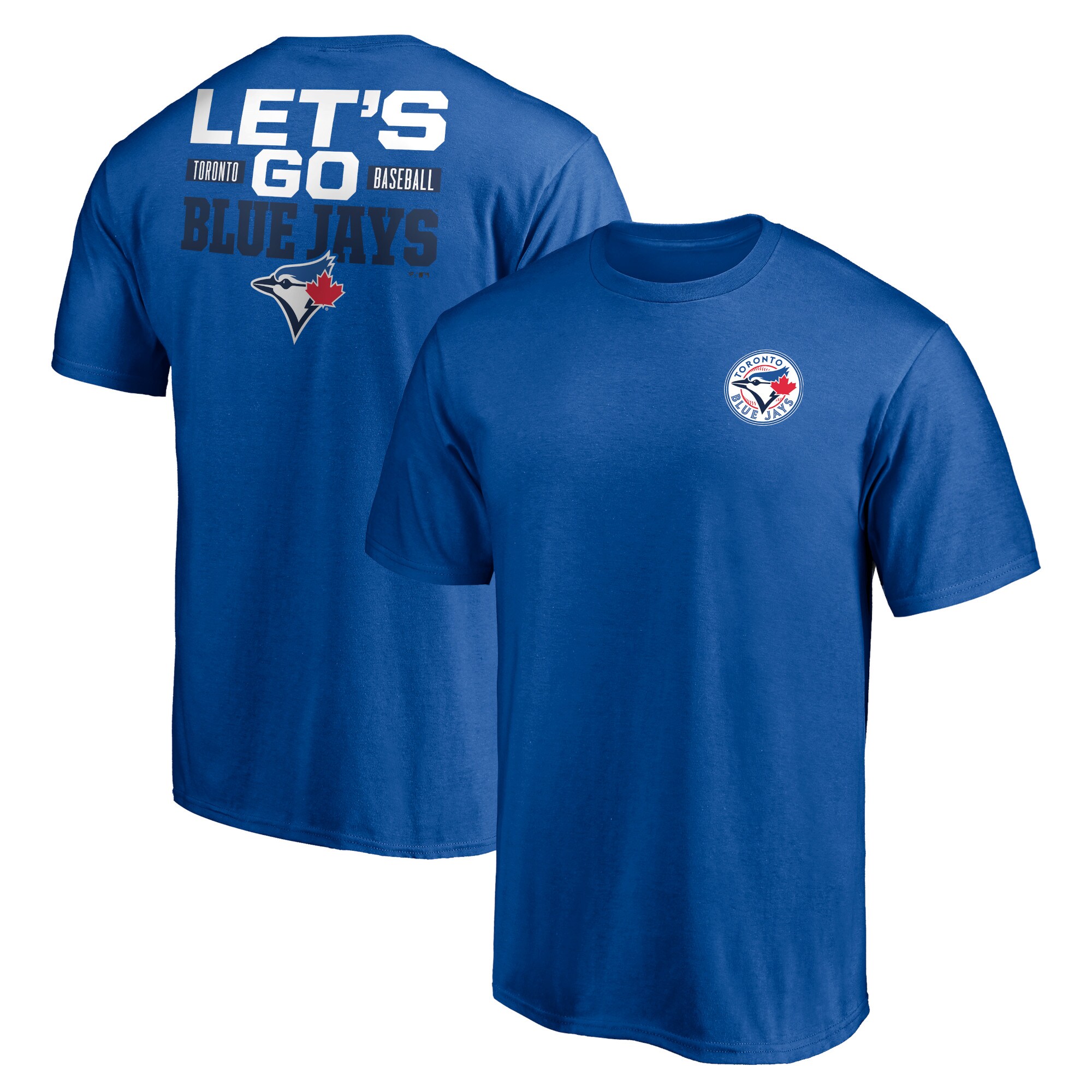 Men's Toronto Blue Jays  Branded Royal Let's Go Jays T-Shirt