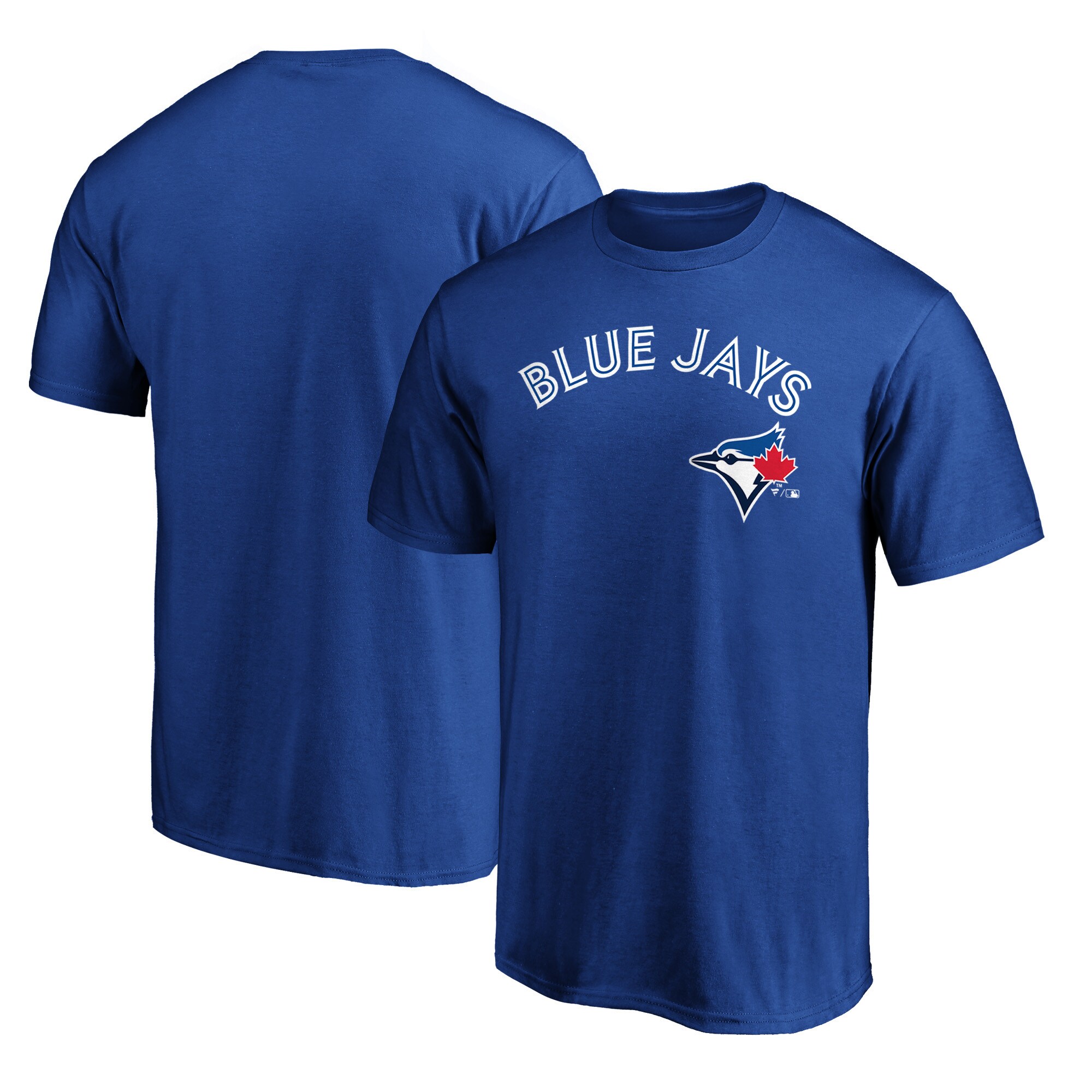 Men's Toronto Blue Jays  Branded Royal Team Lock Up Wordmark T-Shirt