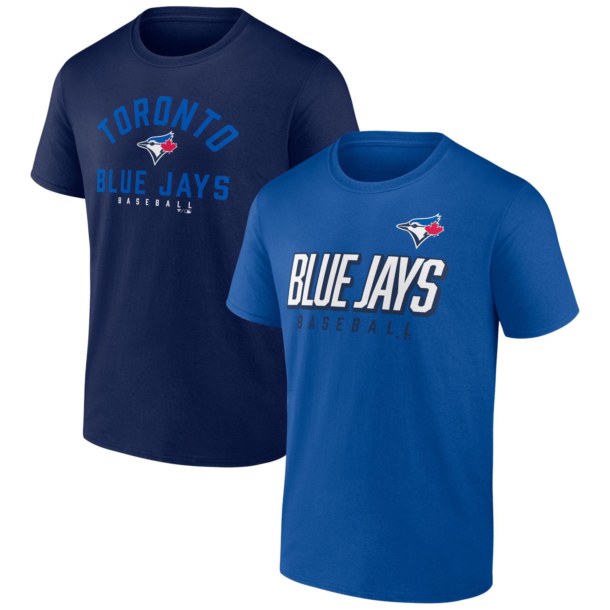 Men's Toronto Blue Jays  Branded Royal/Navy Player Pack T-Shirt Combo Set