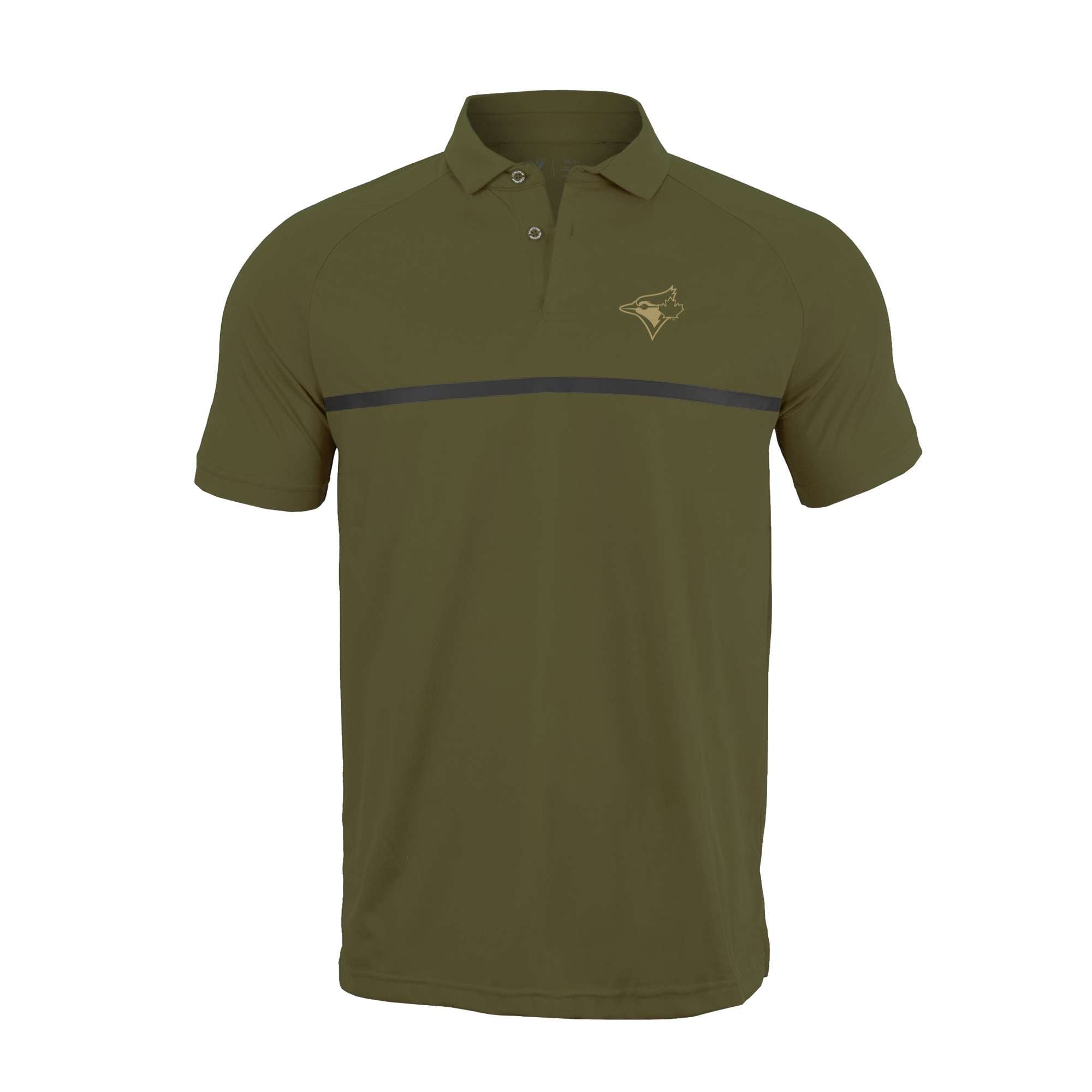 Men's Toronto Blue Jays  Levelwear Green Sector Core Polo