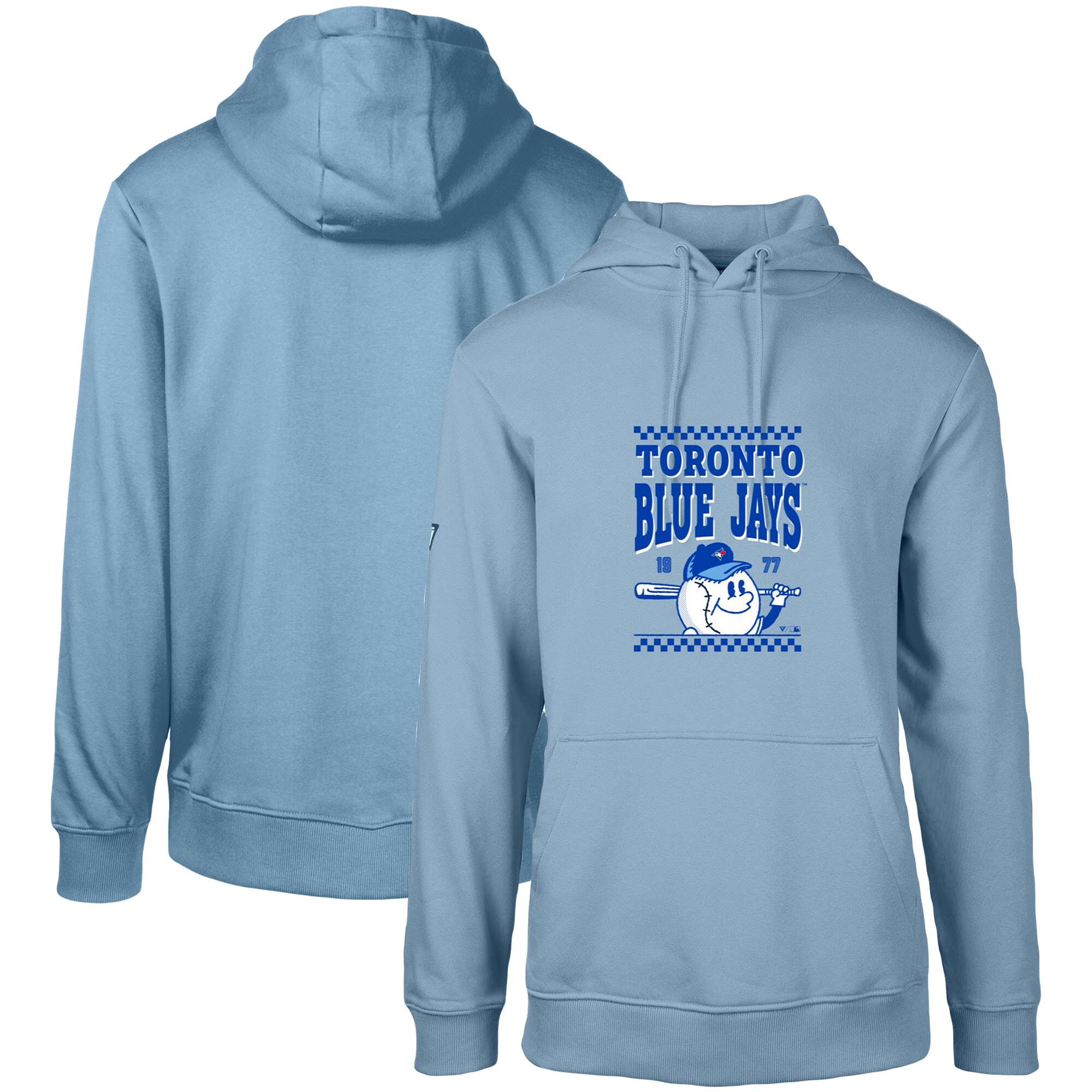 Men's Toronto Blue Jays  Levelwear Powder Blue  Podium Inaugural Pullover Hoodie
